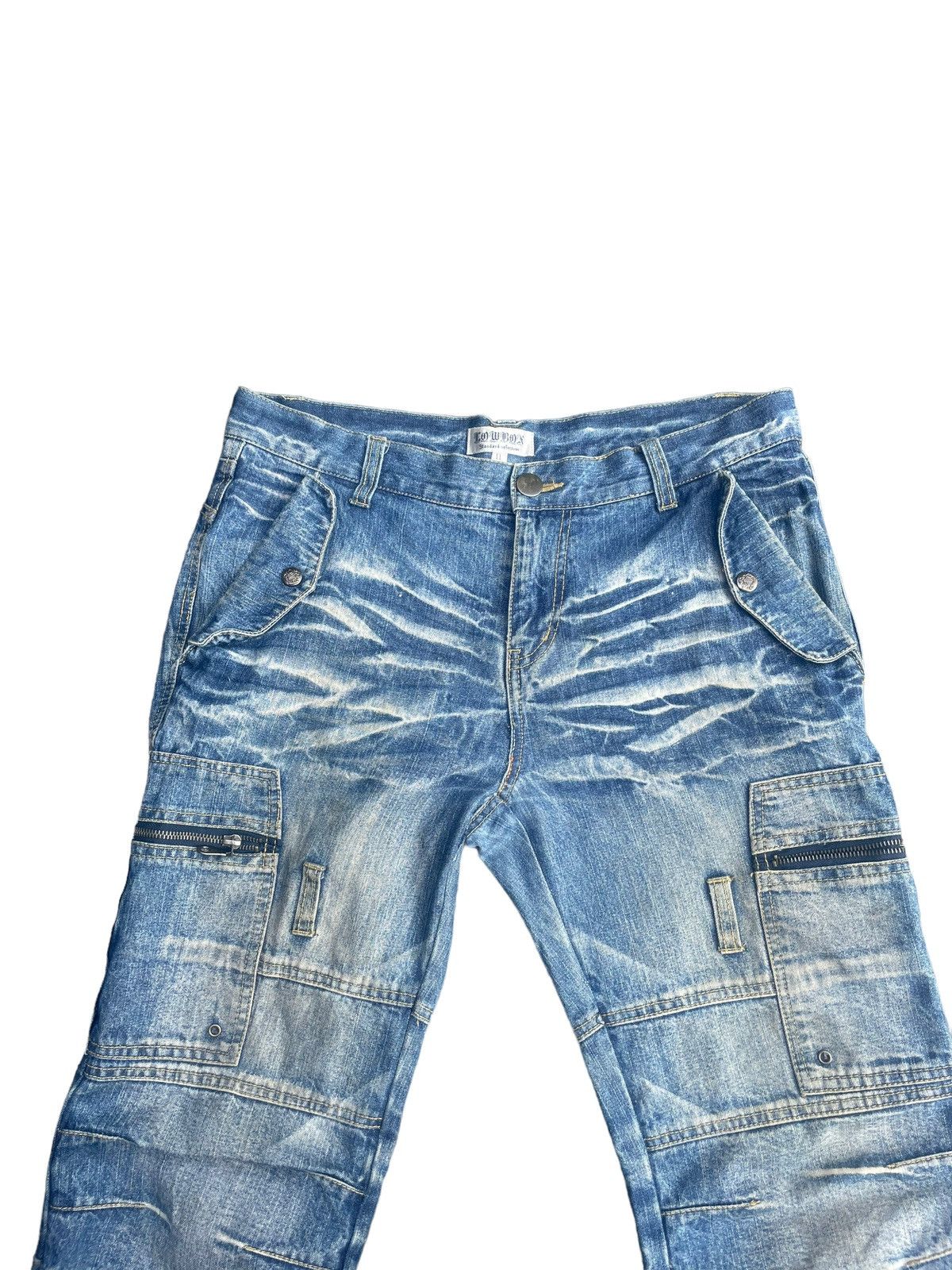 LOWBOX Lowbox Bondage style Denim Size US 37 - 6 Thumbnail