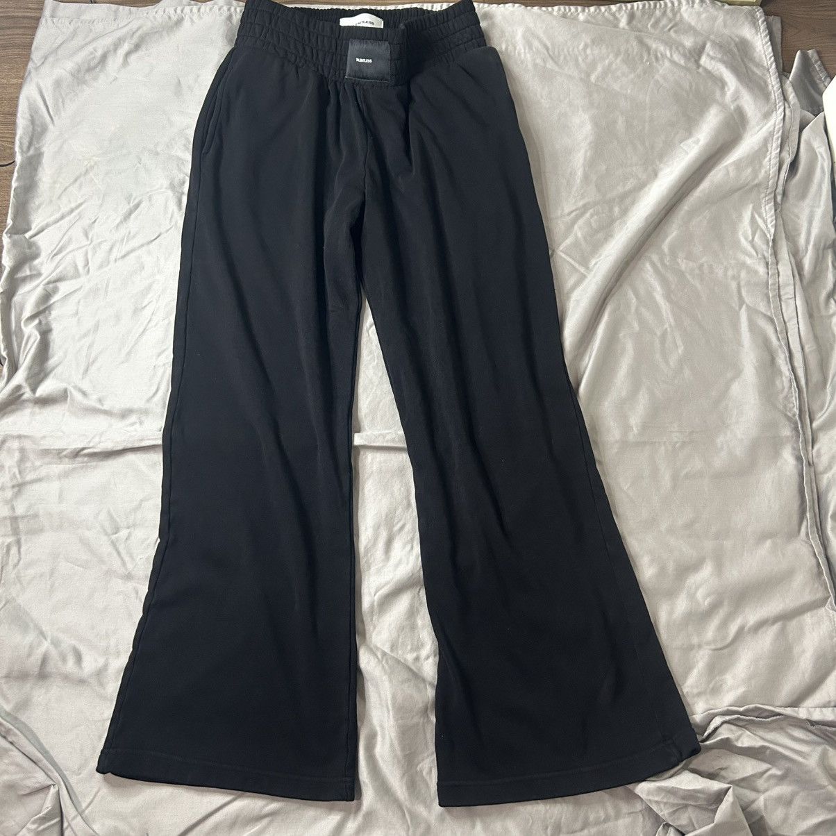 Talentless TALENTLESS WOMENS WIDE LEG PANTS Size 28" / US 6 / IT 42 - 4 Thumbnail