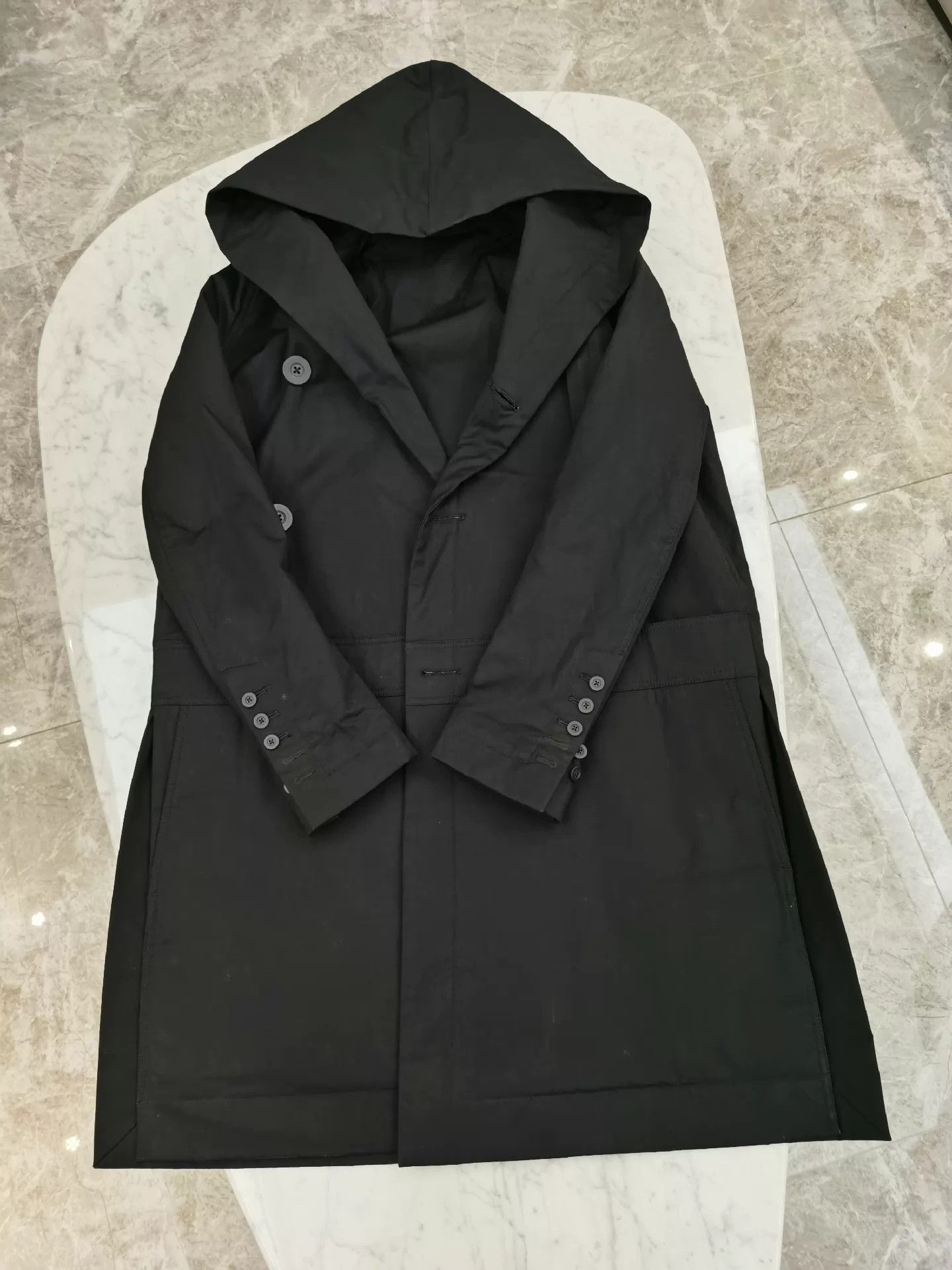 Rick Owens Rick Owens RO Runway Hooded Long Padded Coat 50 Worn Once Size US M / EU 48-50 / 2 - 8 Thumbnail