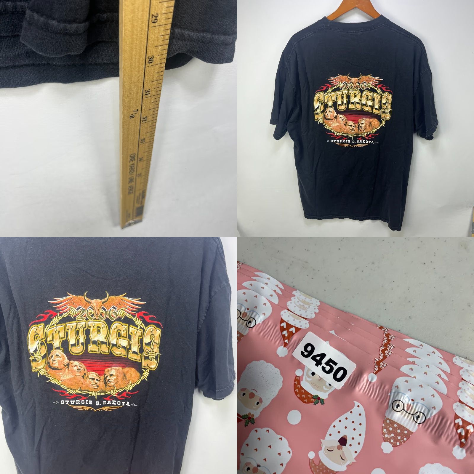 Vintage VINTAGE Motorcycle T Shirt 2XL Black Men Short Sleeve Crew Neck Choppers Sturgis Flame Biker Shirt Vintage Theme Size US XXL / EU 58 / 5 - 8 Thumbnail