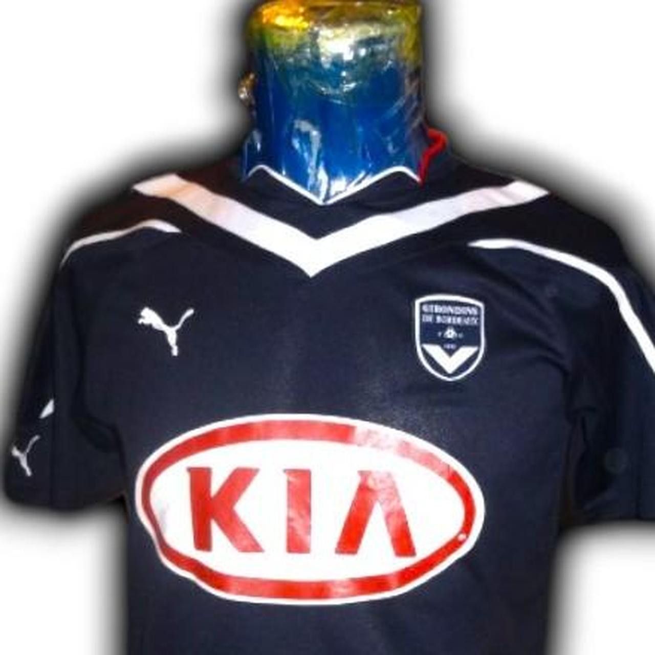 Puma Fc Bordeaux De Girondins France 2009 2010 Home Shirt Jersey Size US XS / EU 42 / 0 - 1 Thumbnail