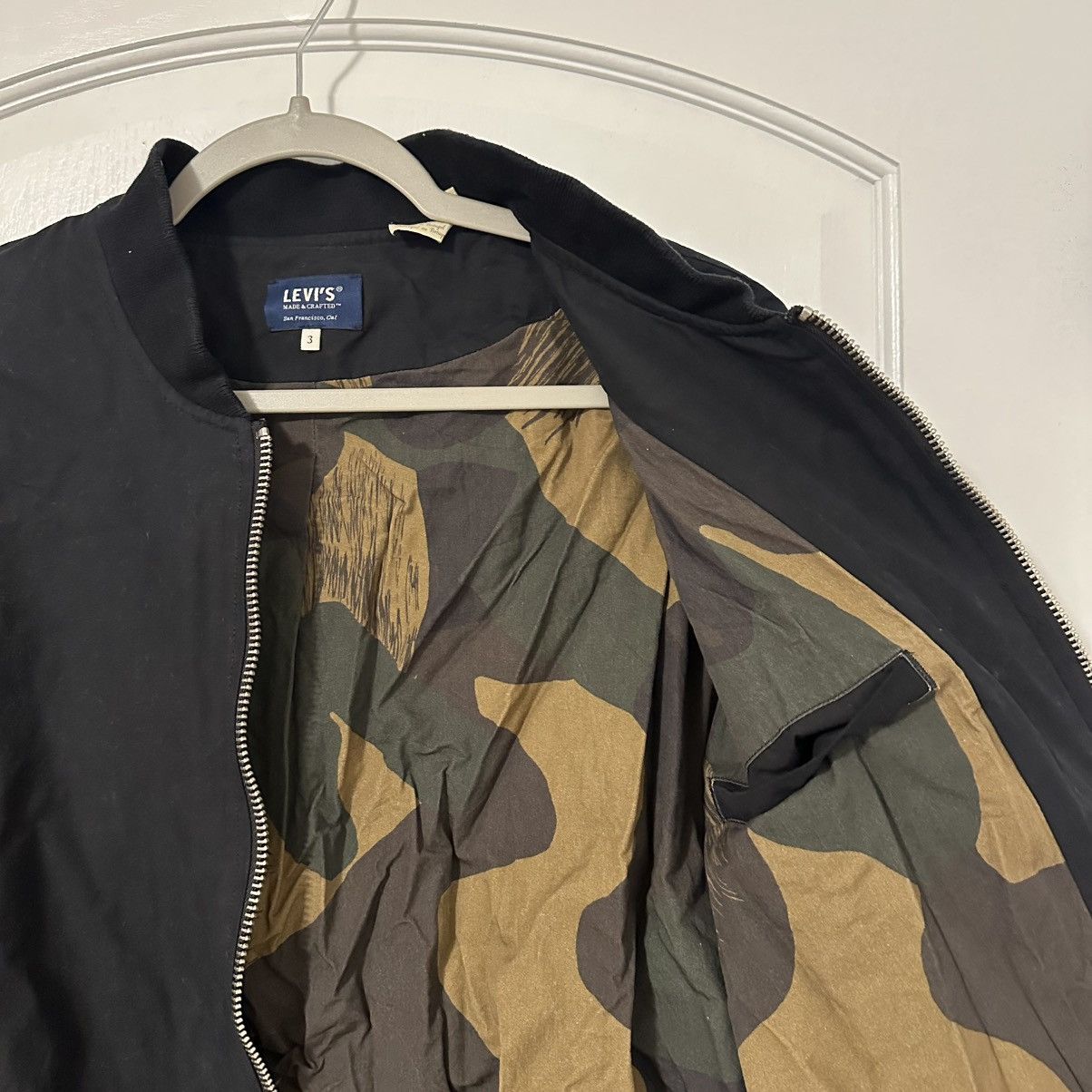 Levi's Made & Crafted Levi's Made & Crafted Cotton Twill Bomber Jacket Size US L / EU 52-54 / 3 - 4 Thumbnail
