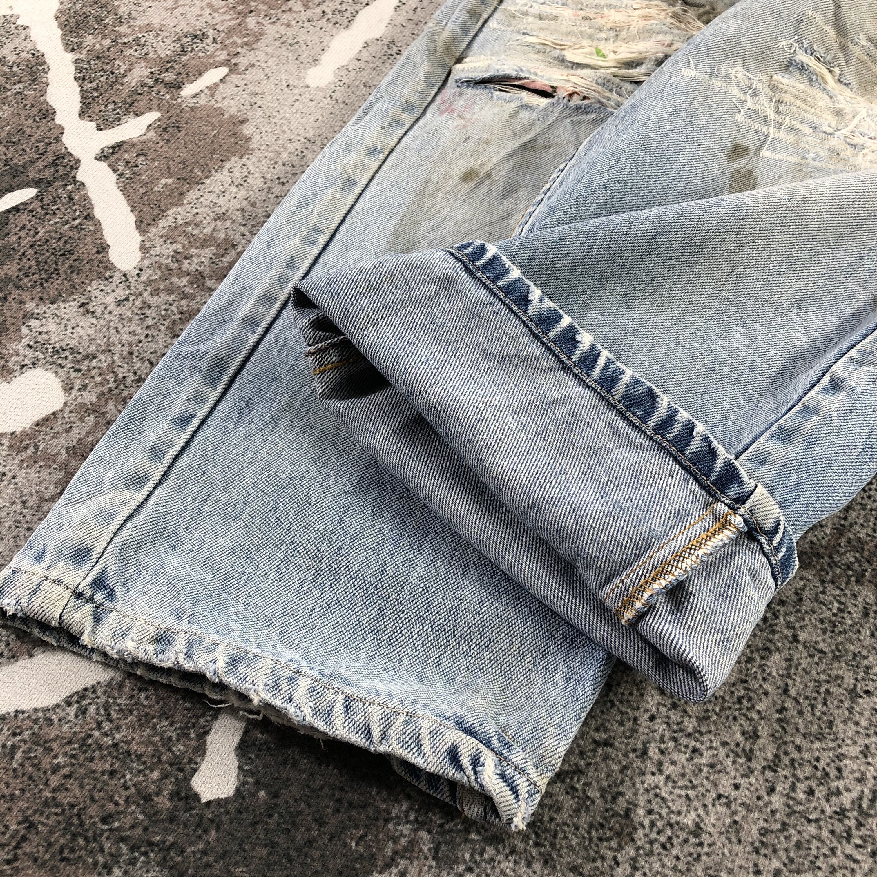 Levi's Vintage 90s Levi's 510 Jeans Dirty Wash Denim KJ1404 Size US 30 / EU 46 - 7 Thumbnail