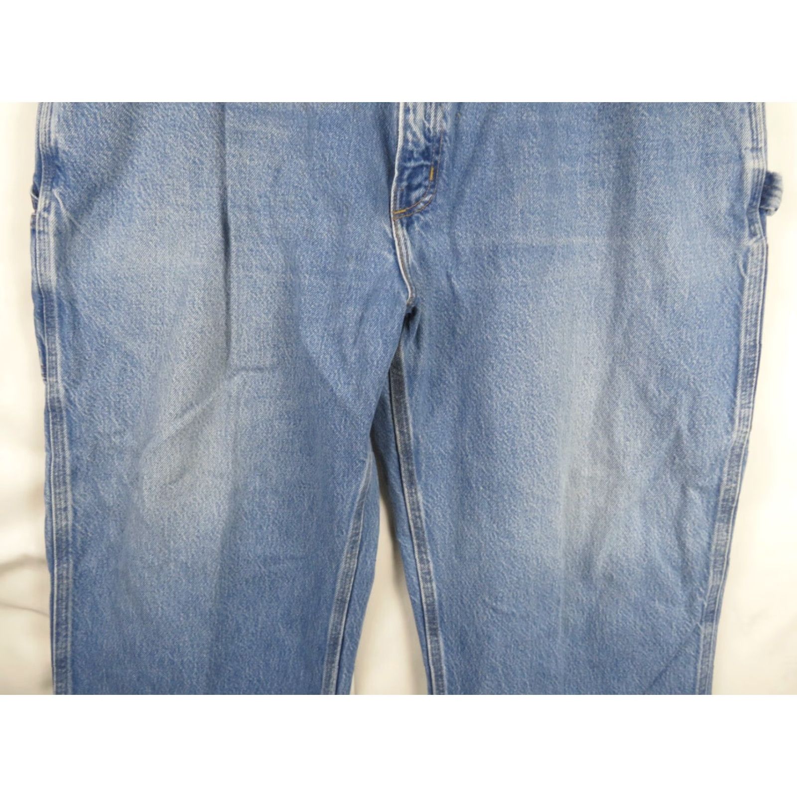 Carhartt Carhartt Jeans 40X30 Denim Relaxed Fit Blue Mens Regular Inseam 30 Dungaree Cargo Work Utility Carhartt Jeans Size US 40 / EU 56 - 3 Thumbnail