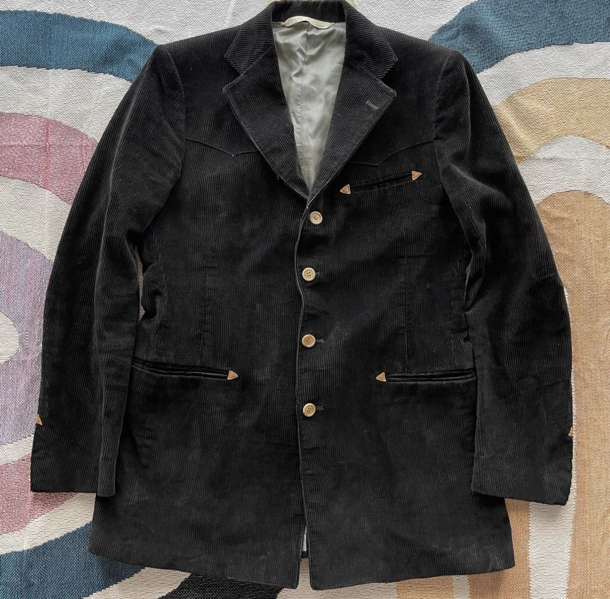 Polo Ralph Lauren Ralph Lauren Polo RL Western Corduroy Blazer K22 Size US XXS / EU 40 - 1 Thumbnail