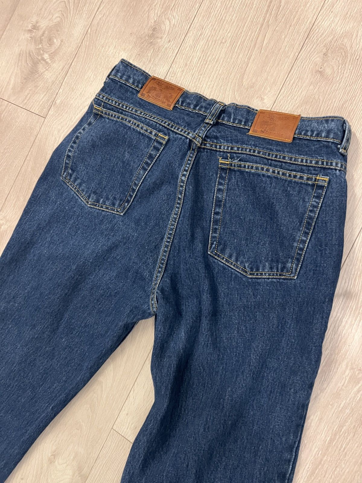 Other Vintage Big Blue Denim Jeans Made In Canada 70s 80s Size US 34 / EU 50 - 1 Thumbnail