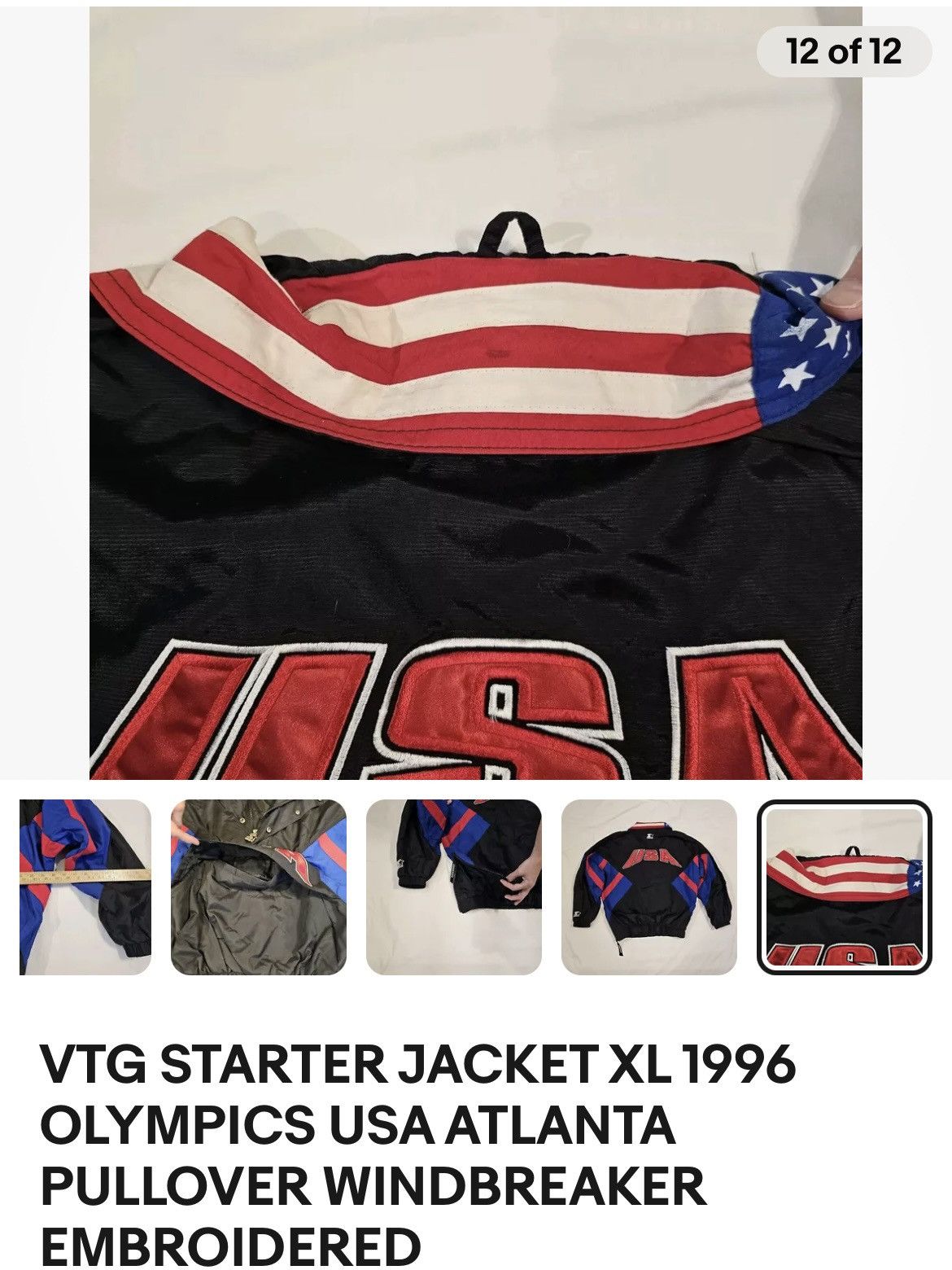 Starter Usa Olympic Jacket | Grailed