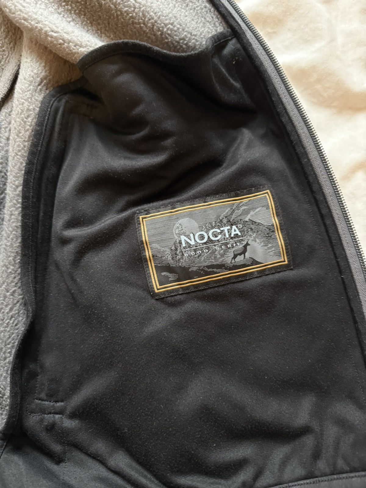 NIKE NOCTA TAHR SHERPA ZIP-UP JACKET