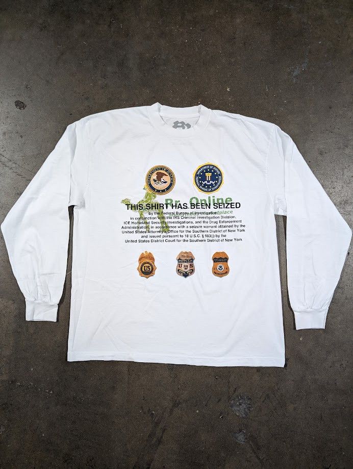 Other Kankan RR Really Rich FBI Seized Silk Road Long Sleeve shirt Size US XL / EU 56 / 4 - 1 Thumbnail