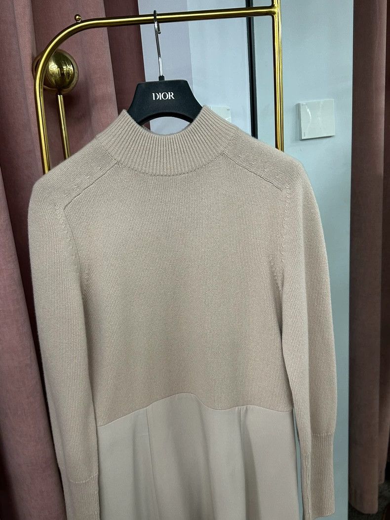 Loro Piana LORO PIANA Small cashmere + silk sequined dress Size L / US 10 / IT 46 - 2 Thumbnail