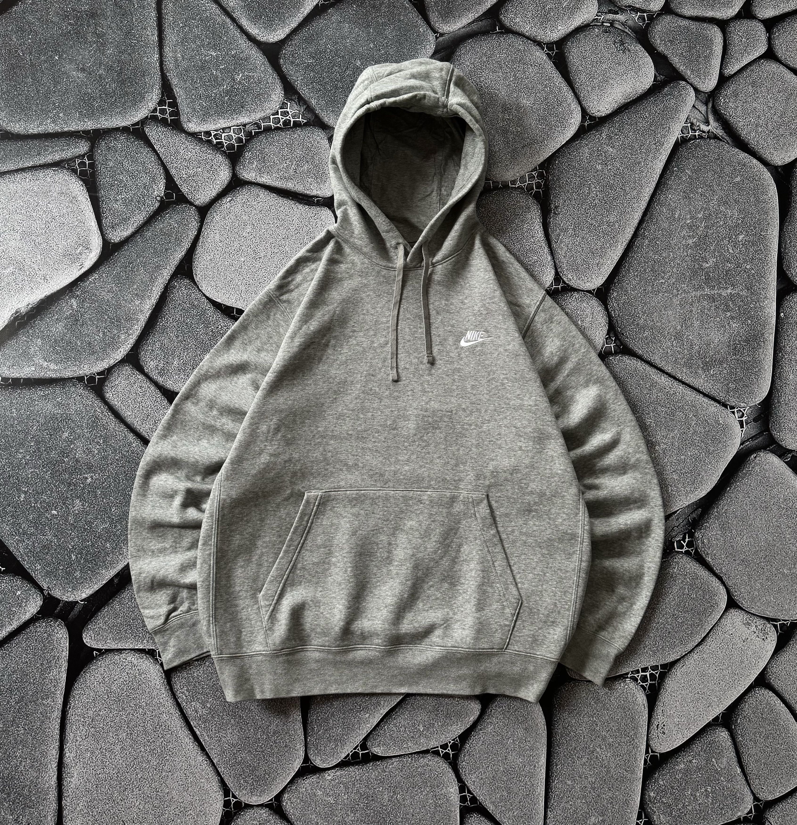 Nike NIKE BASIC GREY HOODIE SWOOSH DRILL Size US XL / EU 56 / 4 - 1 Thumbnail