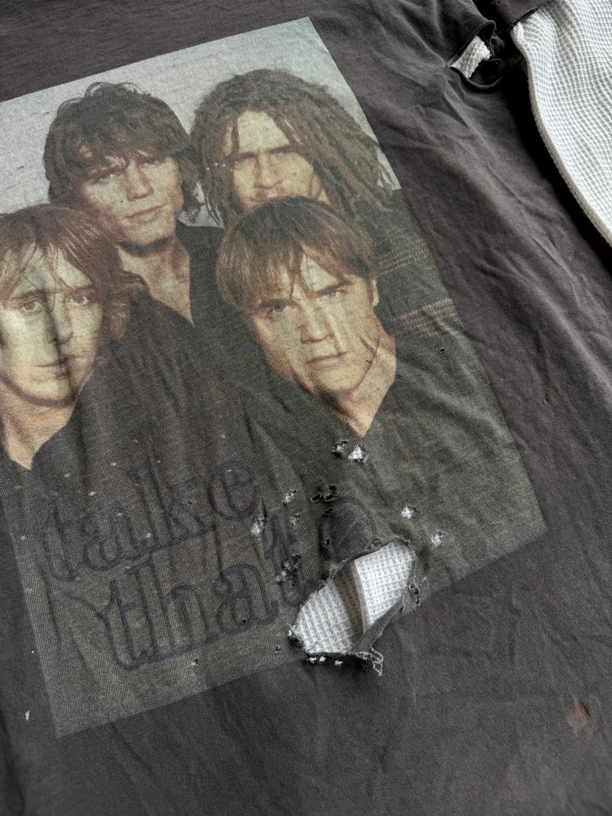 Band Tees × Vintage *RARE* 1995 VINTAGE THRASHED TAKE THAT TOUR TEE Size US M / EU 48-50 / 2 - 2 Thumbnail