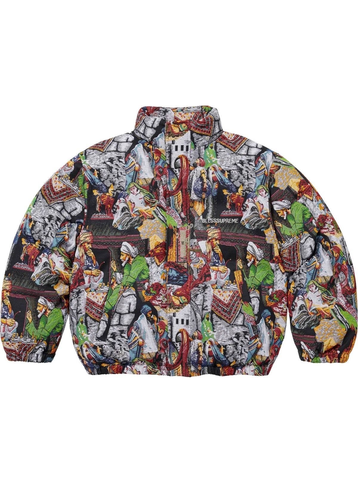 Supreme Supreme × BLESS FW23 Tapestry Down Puffer Jacket – Size M Size US M / EU 48-50 / 2 - 4 Thumbnail