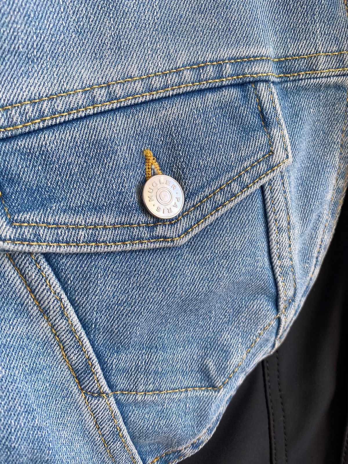 Mugler Mugler x H&M Women’s Denim Jacket Size S Size S / US 4 / IT 40 - 19 Thumbnail