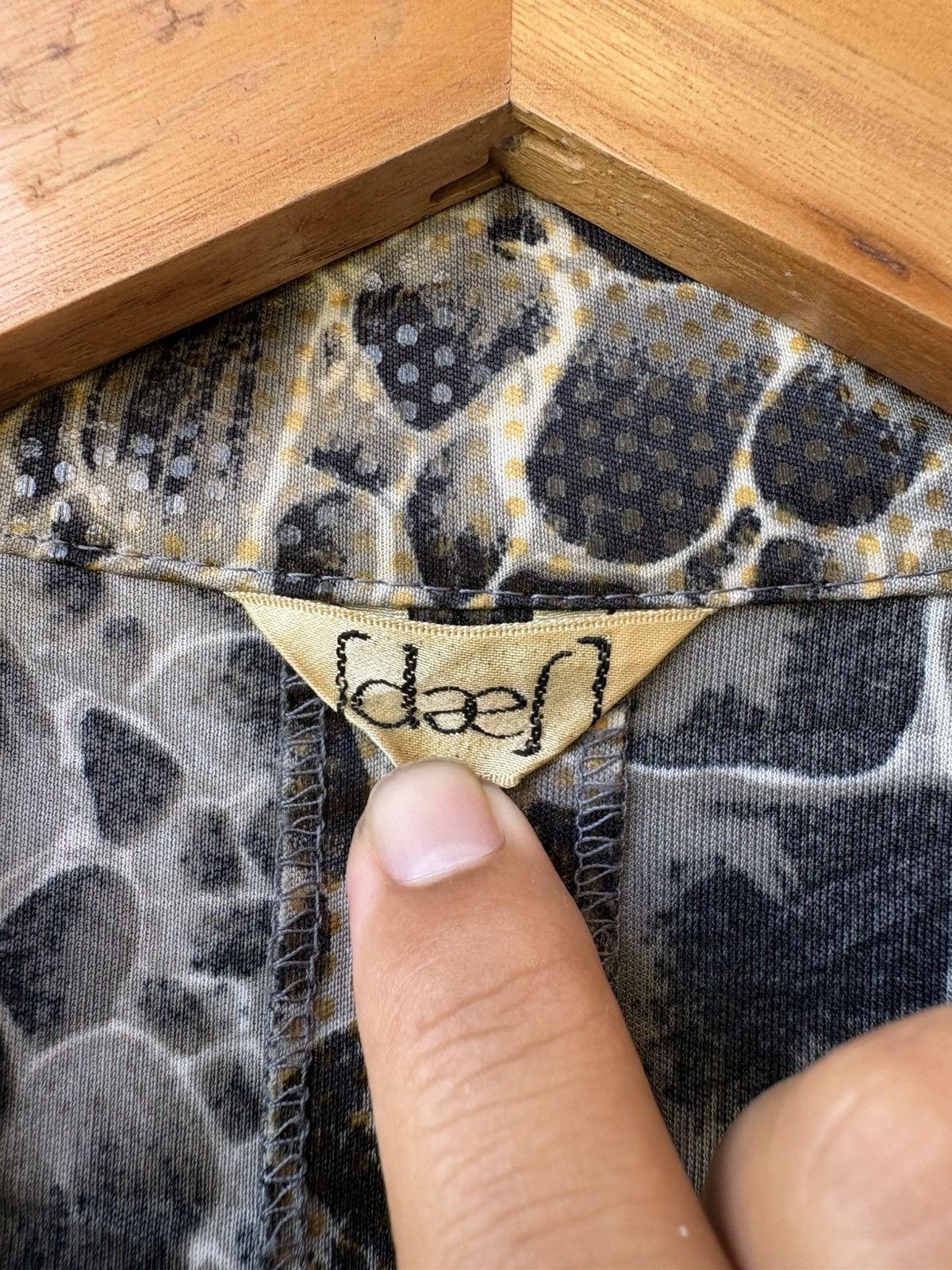 Japanese Brand Vintage Daef Snake Skin Pattern Animal Jacket Blazer Size US XS / EU 42 / 0 - 8 Thumbnail