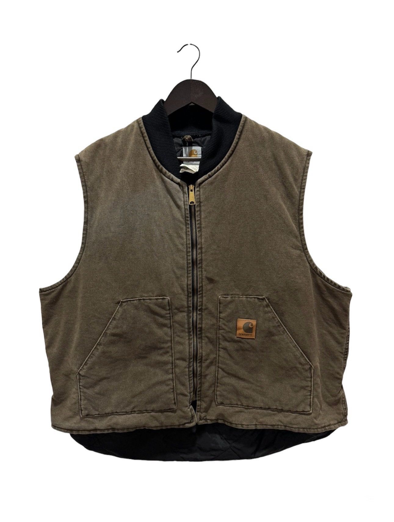 Carhartt VINTAGE CARHARTT BLEACH OUT VEST JACKET Size US XXL / EU 58 / 5 - 1 Thumbnail