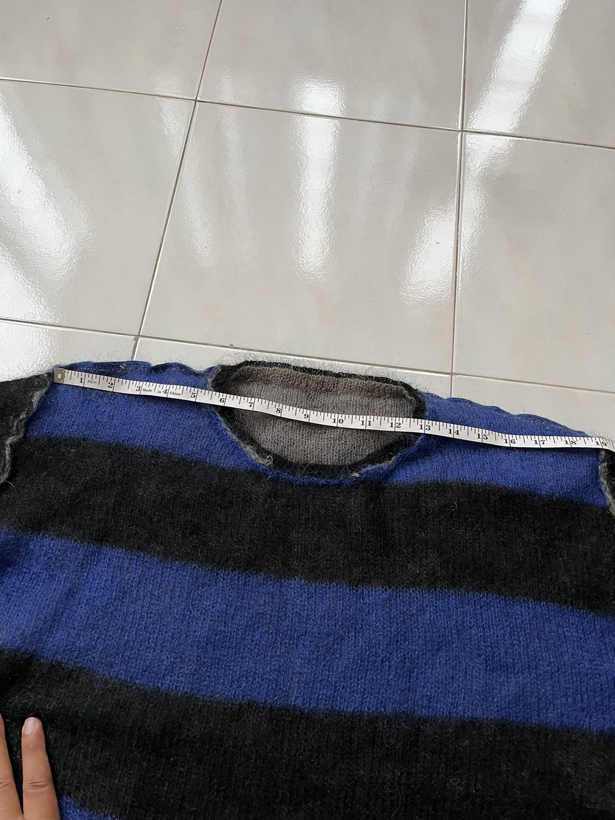 Beams Japan Rare 💥 Vintage BEAMS Kurt Kobain Oversized Mohair Reversible Size L / US 10 / IT 46 - 13 Thumbnail