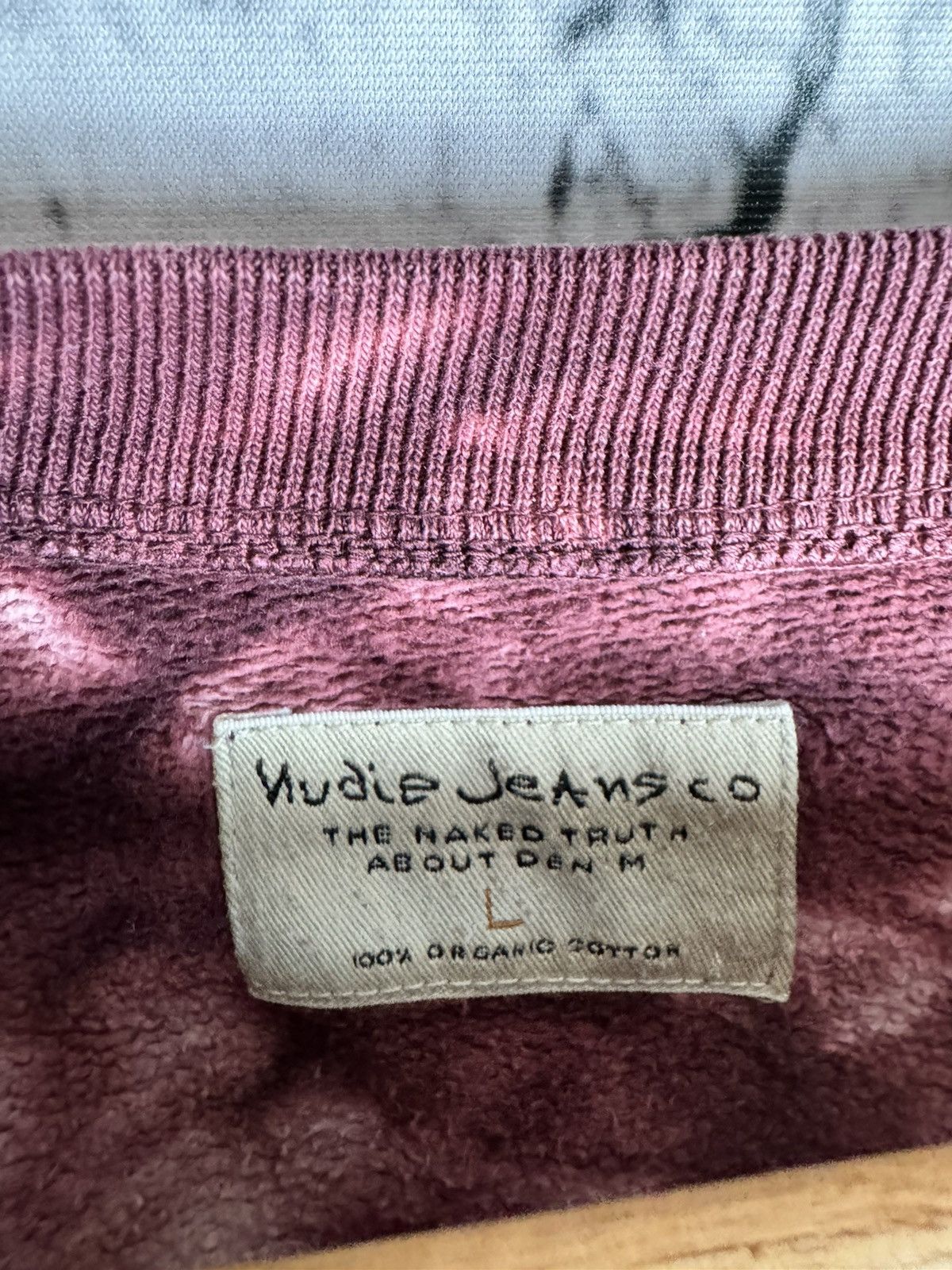 Designer Mens L Sweatshirt Jumper Pullover Sweater Organic Cotton Size US L / EU 52-54 / 3 - 3 Thumbnail