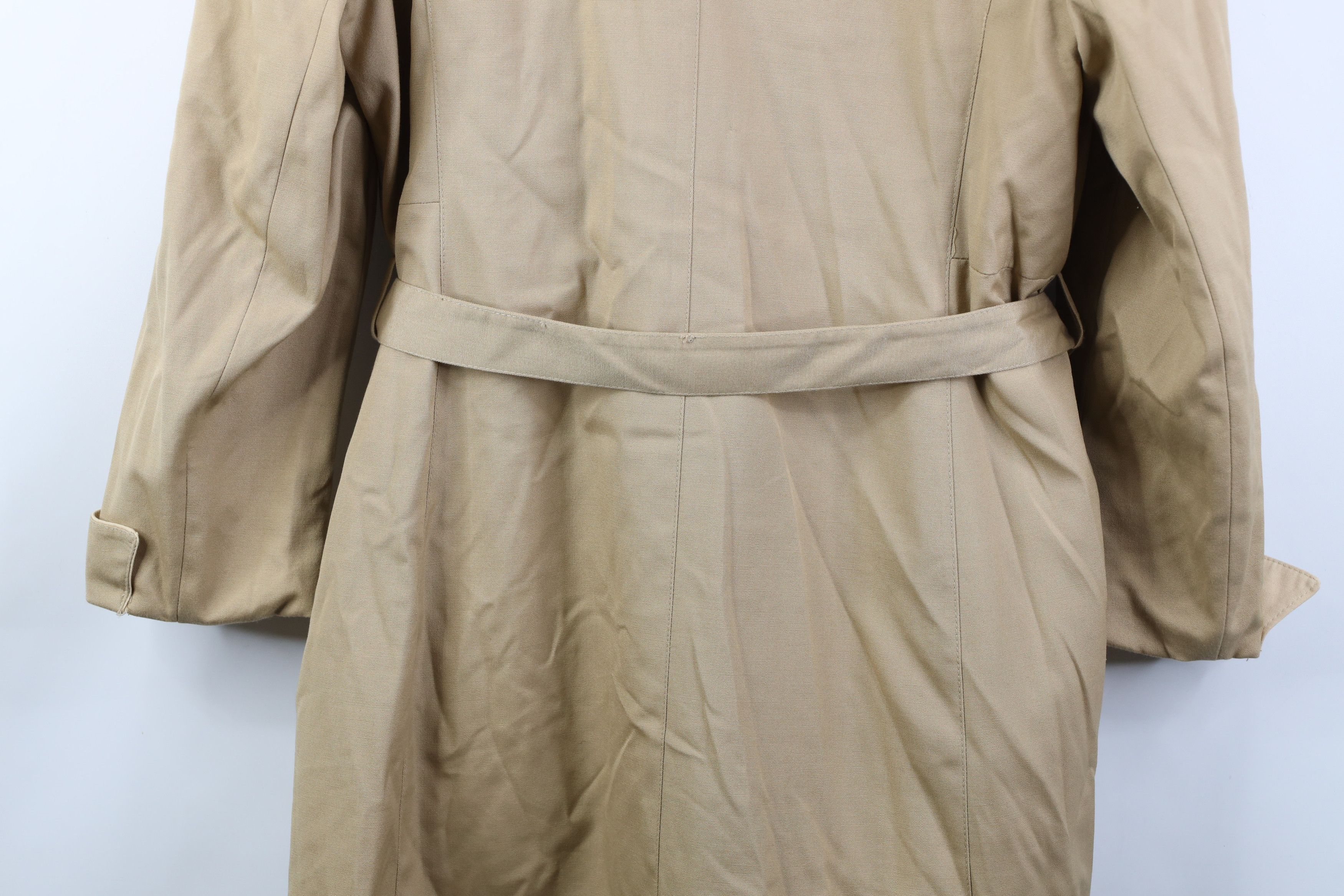 Vintage Vintage 70s Streetwear Lined Hooded Trench Coat Jacket USA Size XXL / US 16-18 / IT 52-54 - 14 Thumbnail
