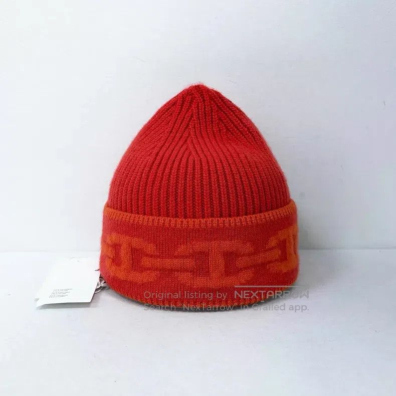 Hermes Hermes size 58 Tangerine Colored Cashmere Beanie Size ONE SIZE - 3 Thumbnail