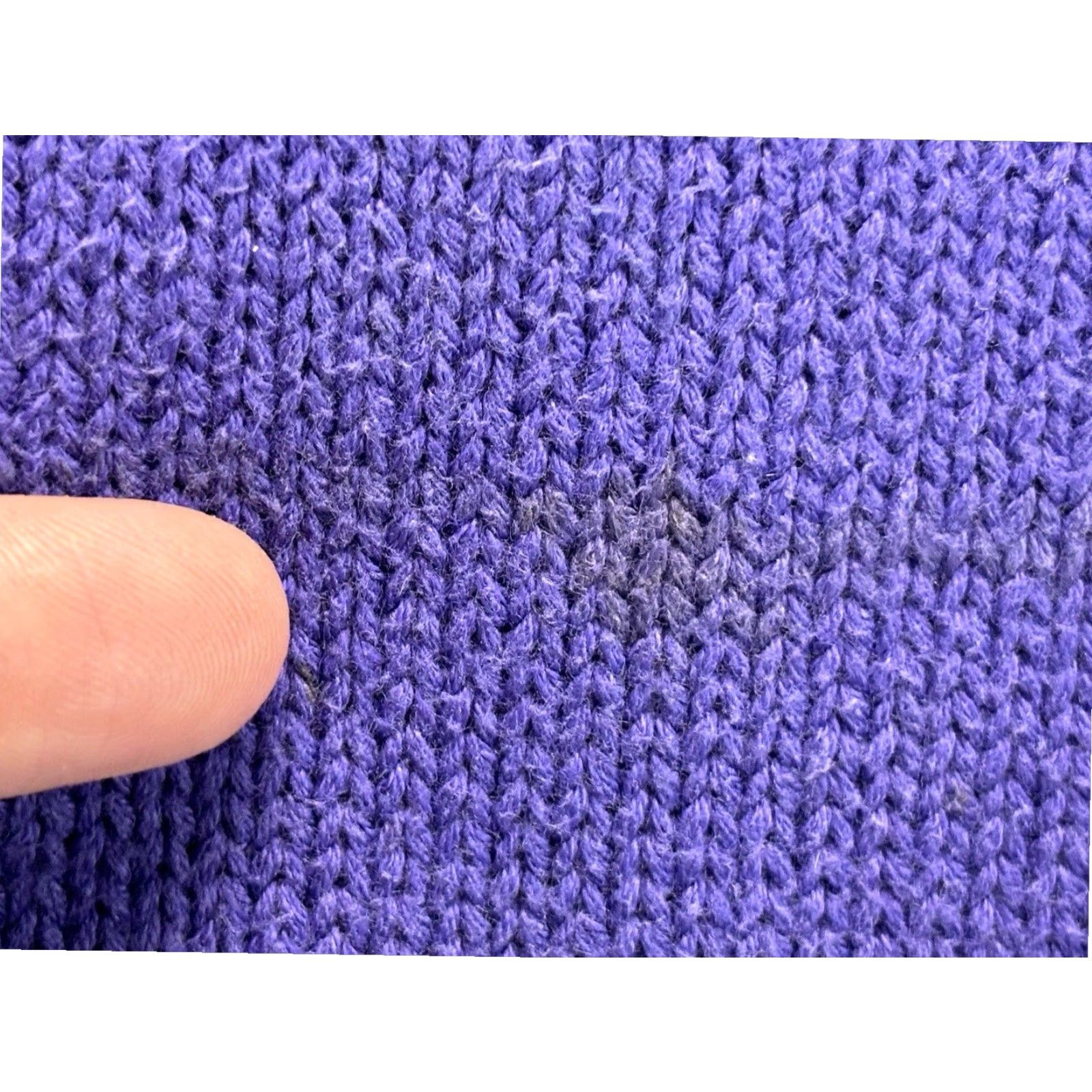 Tommy Hilfiger VINTAGE Tommy Hilfiger Crew Neck Knit Sweater Purple Mens Large 90s Cotton Pullover Size US L / EU 52-54 / 3 - 7 Thumbnail