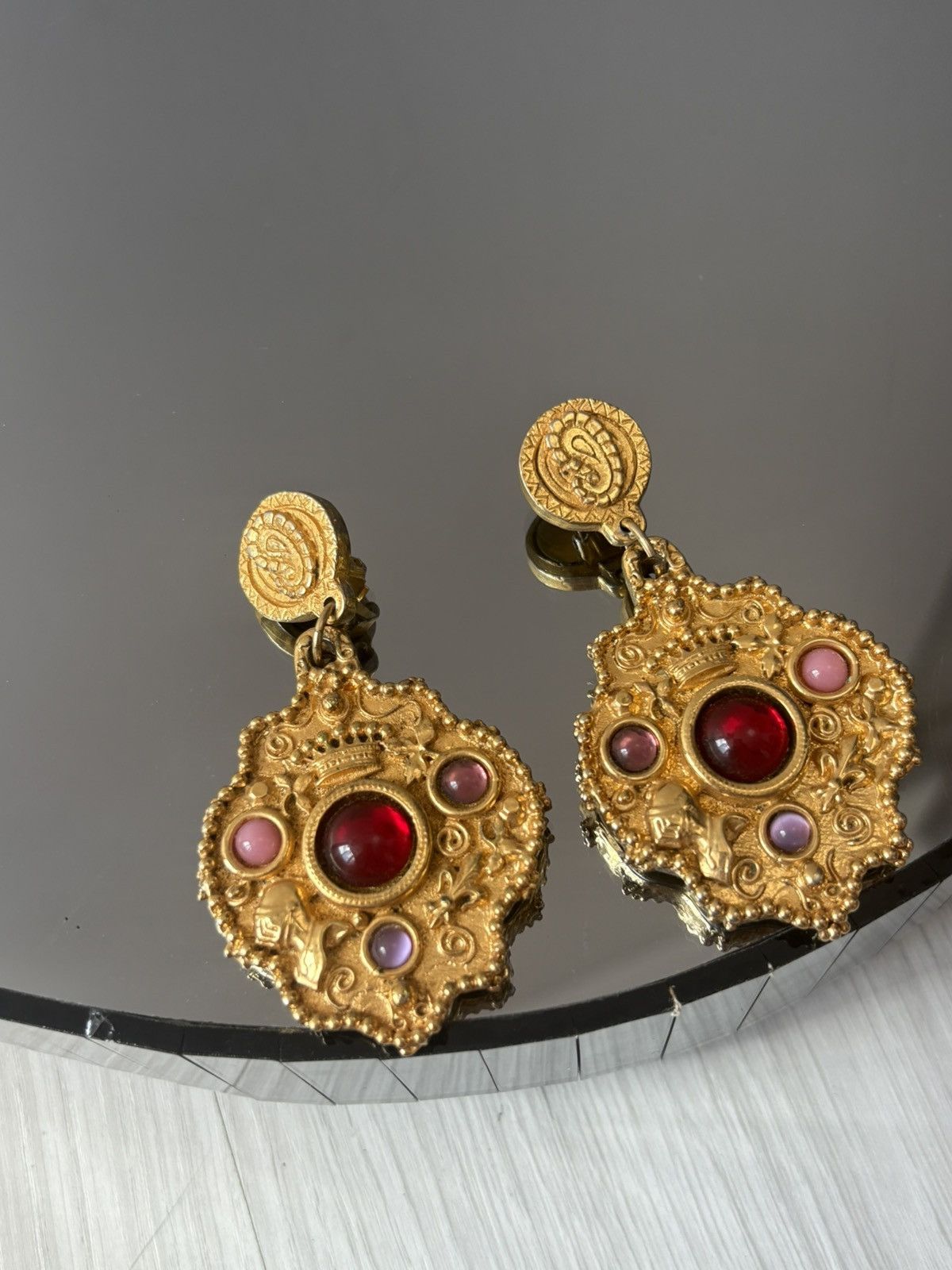 Vintage 1960’s made in France earrings Size ONE SIZE - 8 Thumbnail