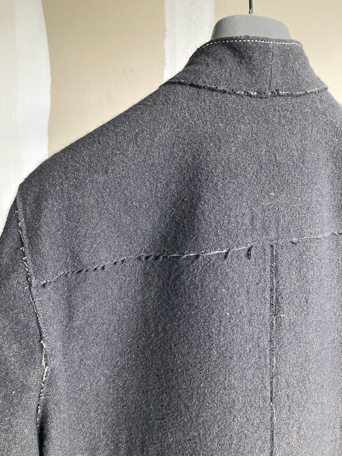Rick Owens BRAND NEW / Rick Owens Wool Felt Coat Size US M / EU 48-50 / 2 - 6 Thumbnail