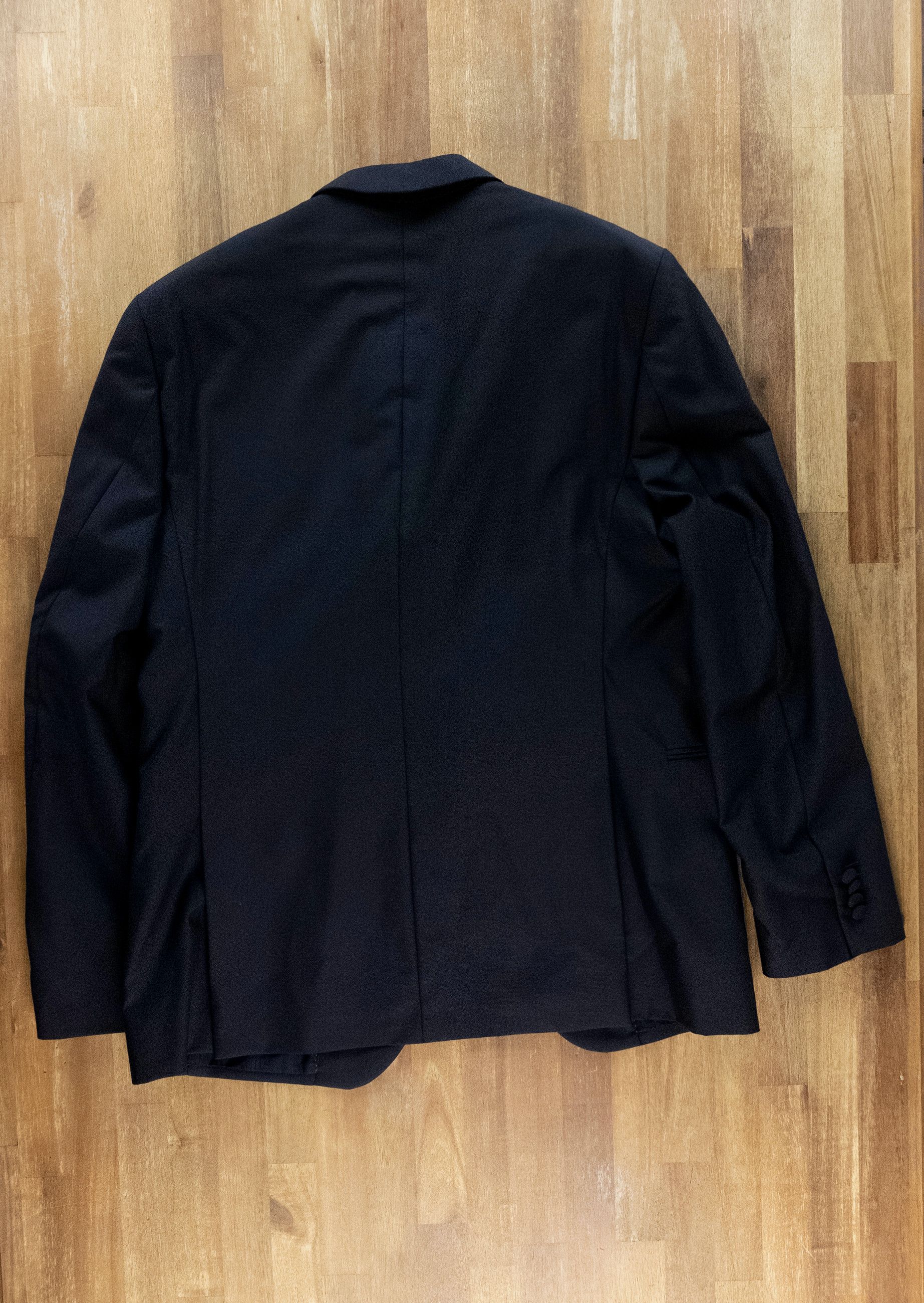 Lardini LARDINI navy blue wool silk 3 piece tuxedo suit Size 42R Size 42R - 15 Thumbnail