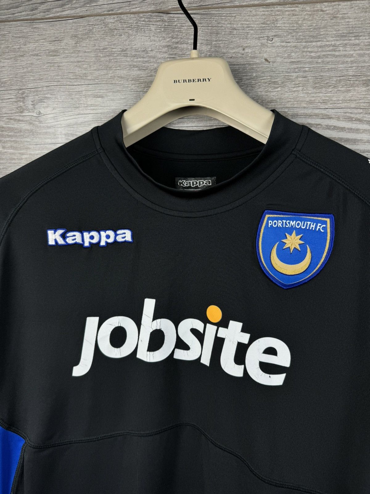 Kappa × Vintage ⚽️Portsmouth FC Football Shirt Soccer Kappa Jersey Size US XL / EU 56 / 4 - 4 Thumbnail
