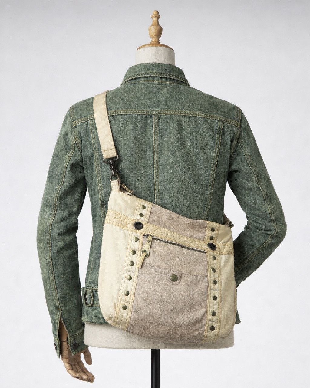 14th Addiction Suede Leather Grunge Punk Bag Y2k ifsixwasnine Lgb Size ONE SIZE - 2 Thumbnail