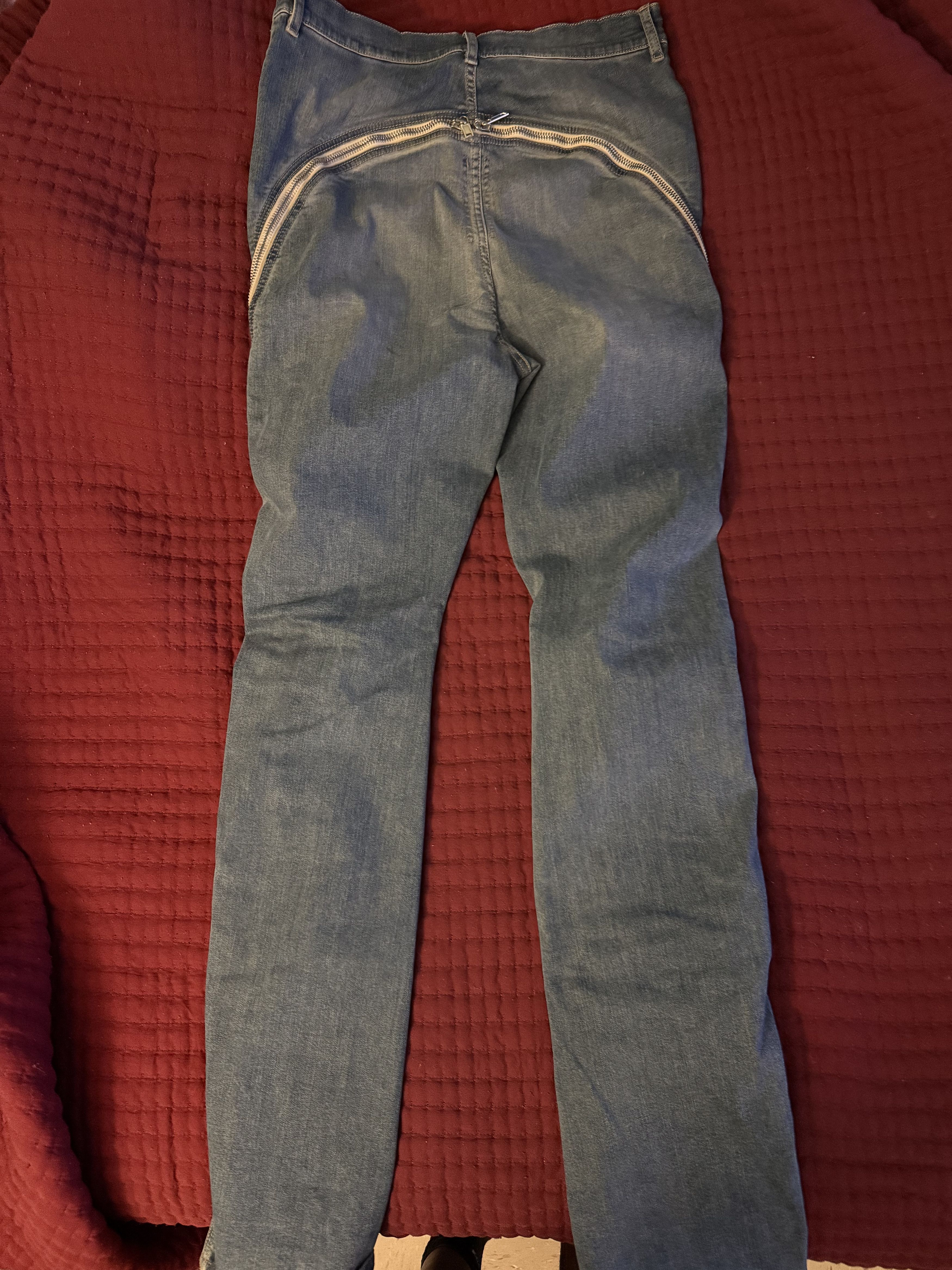 Rick Owens Drkshdw Bolan Banana Washed Indigo Size US 30 / EU 46 - 3 Thumbnail