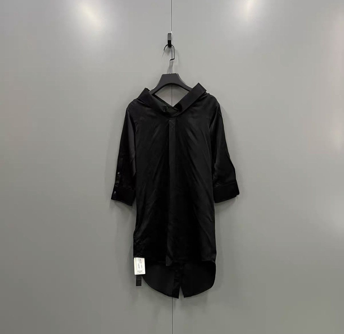 Alexander Wang Alexander Wang Black Lapel Off-the-Shoulder Dress J41 Size S / US 4 / IT 40 - 2 Thumbnail