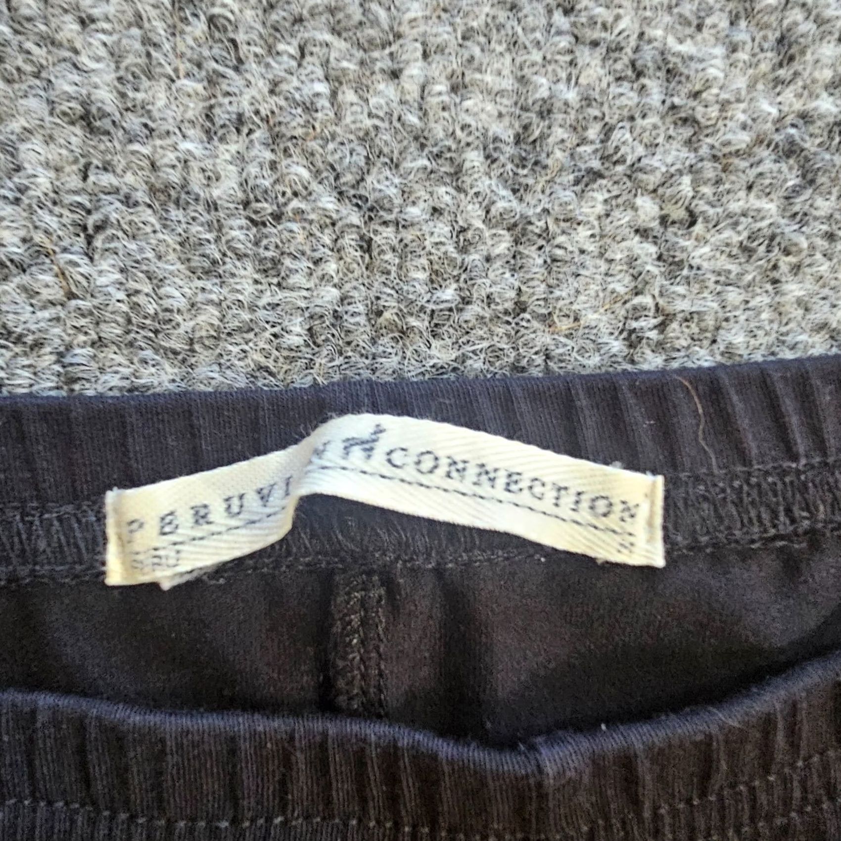 Eileen Fisher Pants Women Small Black Legging Crop Stretch Pull On Basic Size 28" / US 6 / IT 42 - 3 Thumbnail