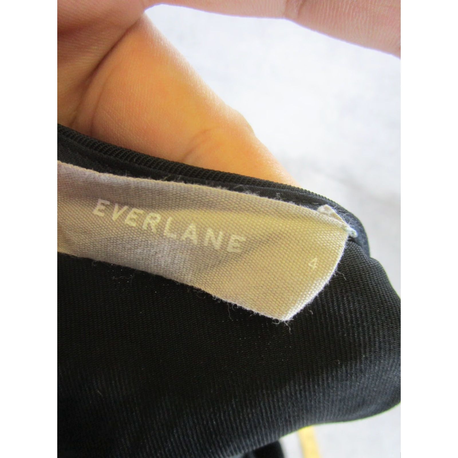 Everlane Everlane Shirt 4 Black Back Zip Cami Tank Womens Size S / US 4 / IT 40 - 6 Thumbnail