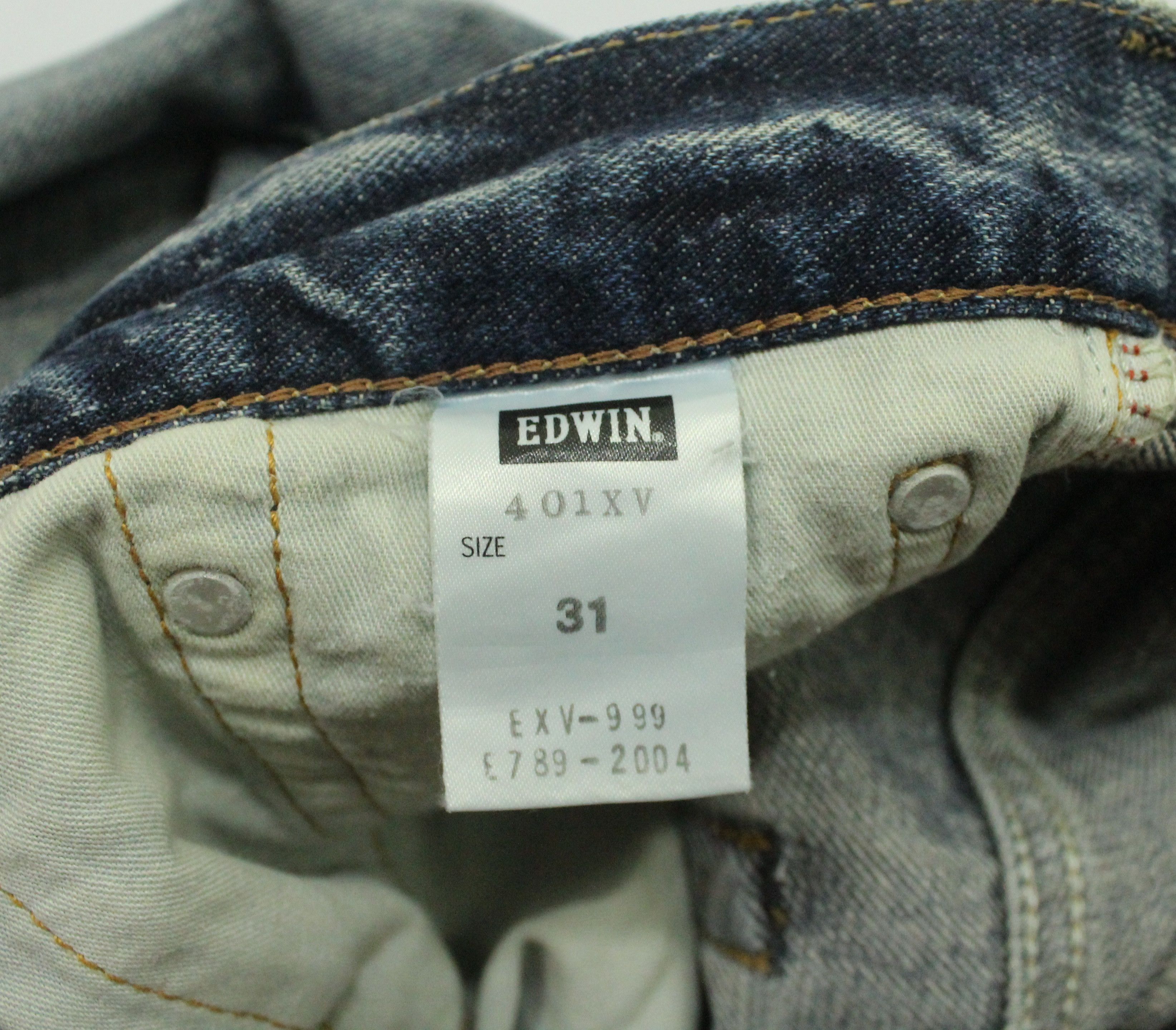 Vintage Flared EDWIN Denim Distressed bootcut bellbottom Size US 31 - 17 Thumbnail