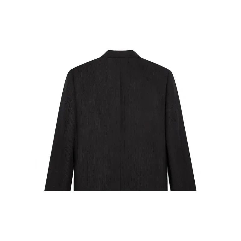 Celine o1bcso1str0125 Jacket in Black Size US XL / EU 56 / 4 - 6 Thumbnail
