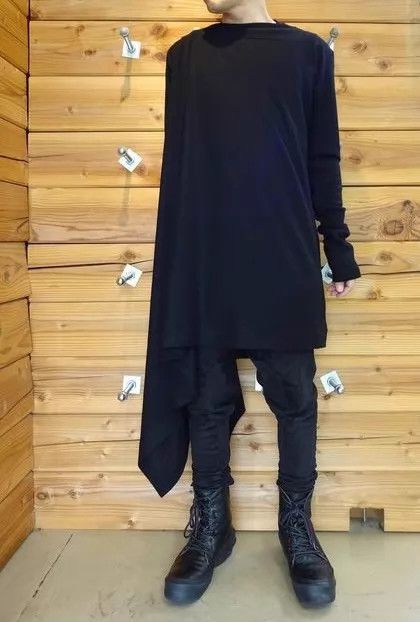 Julius Julius 7 100% Wool Asymmetric Drape LS Tee size 2 (16 AW) Size US M / EU 48-50 / 2 - 4 Thumbnail