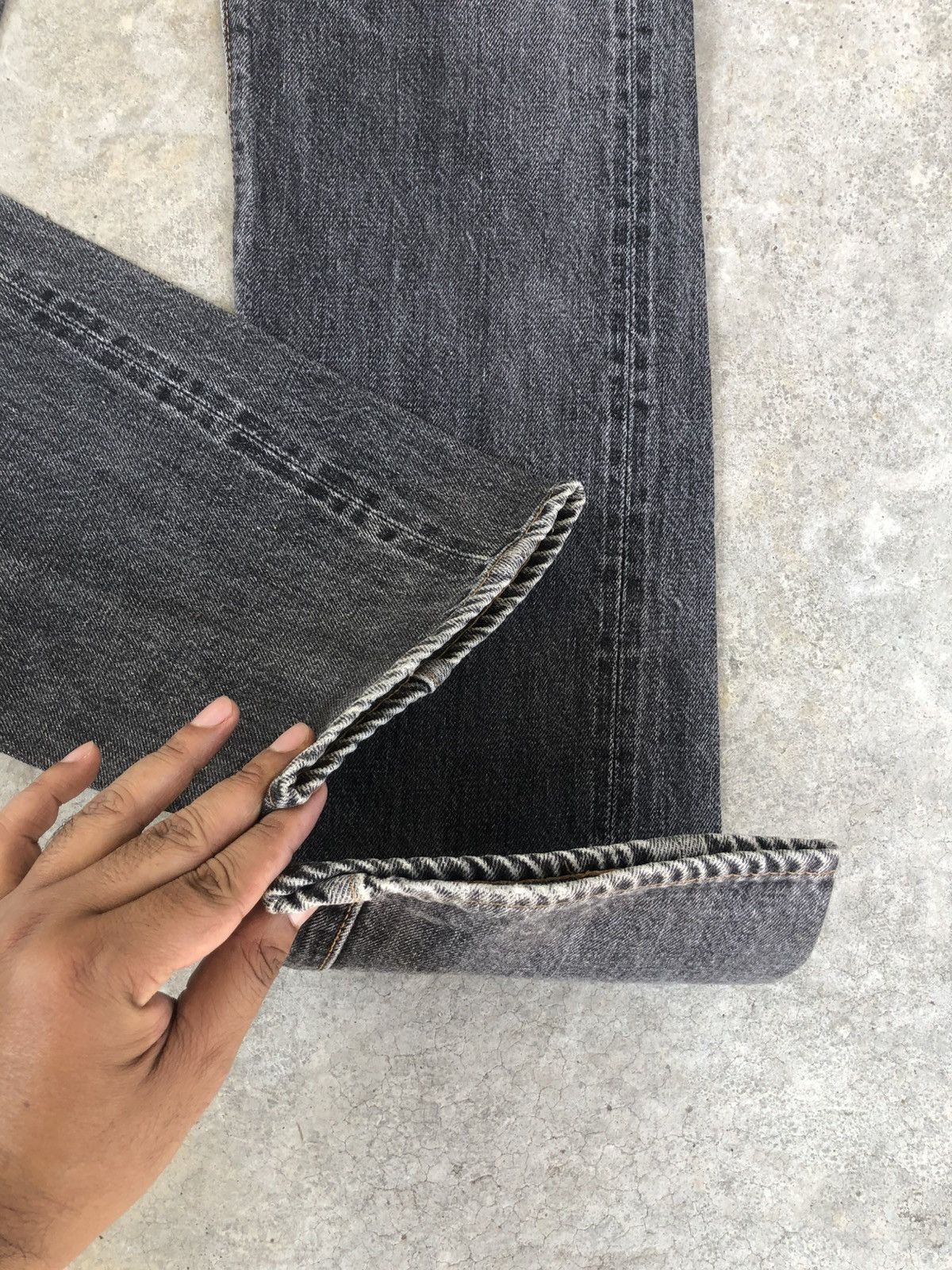 Denime Denime Orizzonti Distressed Jeans Selvedge Denim Size US 30 / EU 46 - 14 Thumbnail