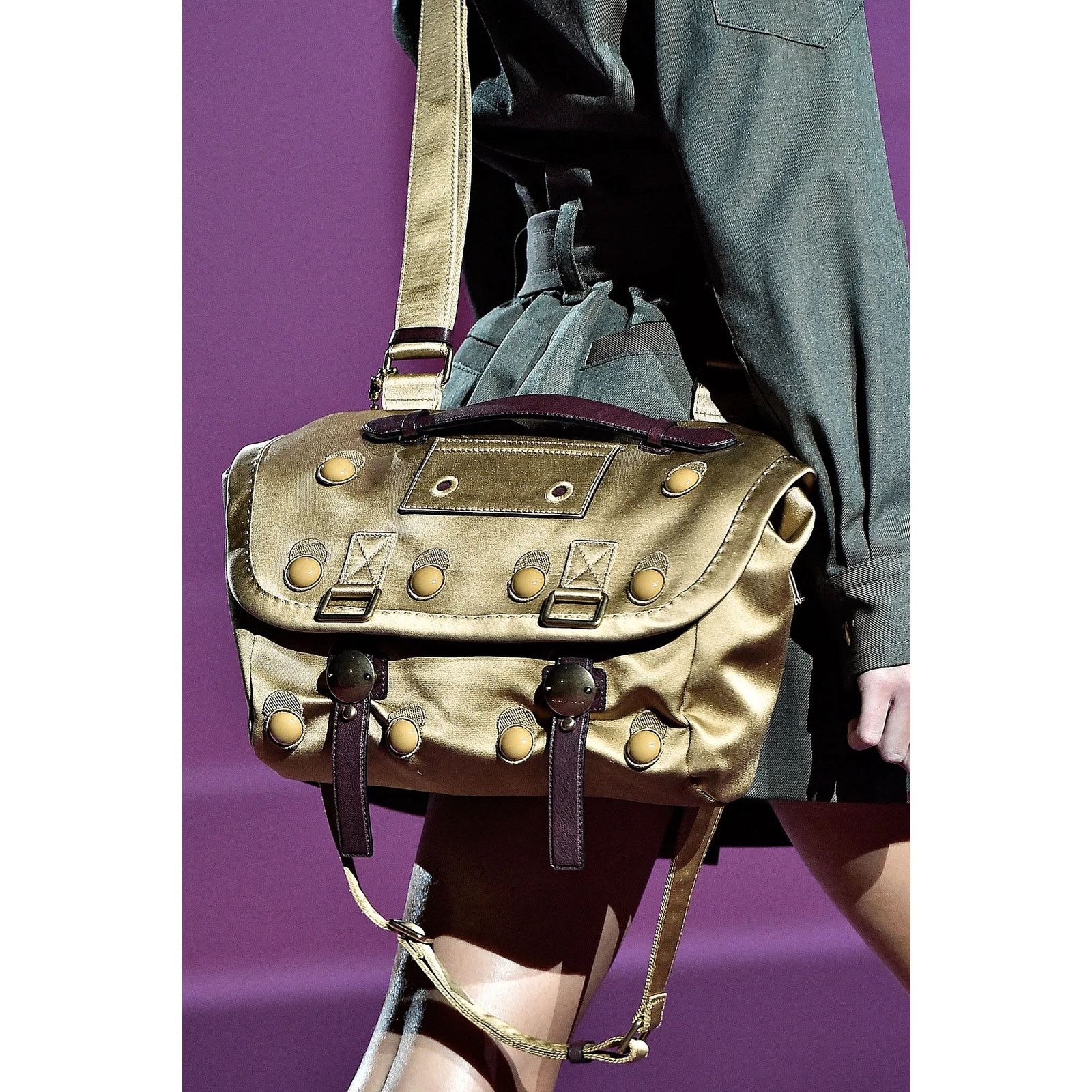 Marc Jacobs Marc Jacobs Trooper Army Green Crossbody Bag SS15 Size ONE SIZE - 1 Thumbnail