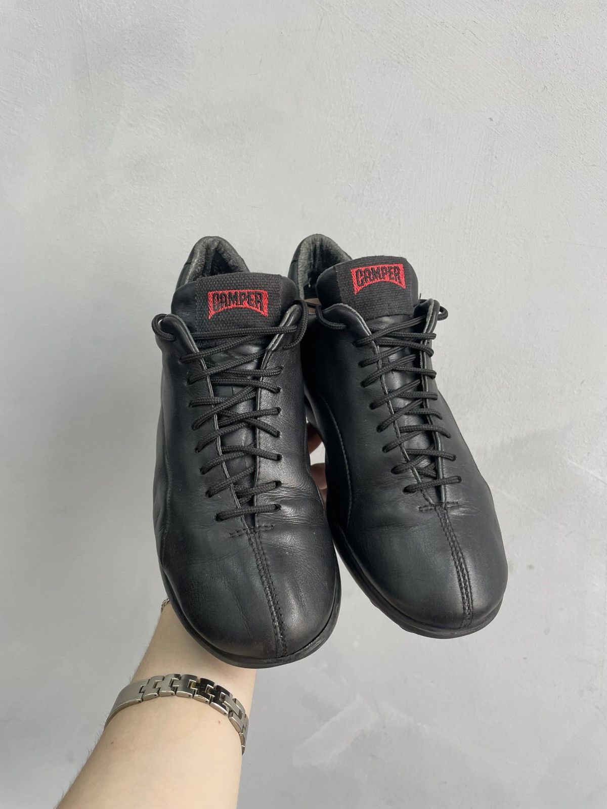 Camper Rick owens style Camper leather low boots y2k Size US 8.5 / IT 38.5 - 2 Thumbnail