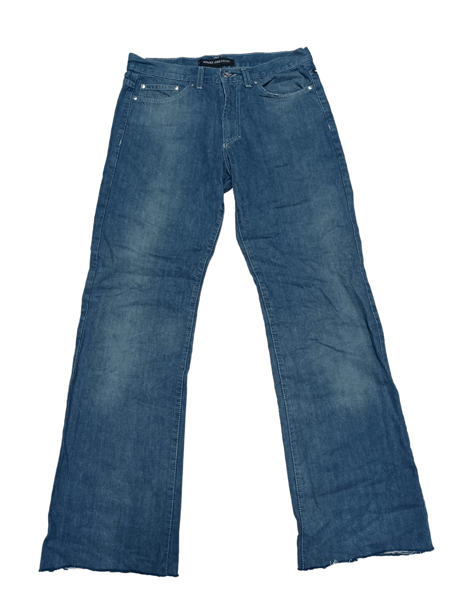 Versace Jeans Couture 2005 VINTAGE VERSACE JEANS COUTURE MADE IN ITALY BOOTCUT Size US 31 - 1 Thumbnail