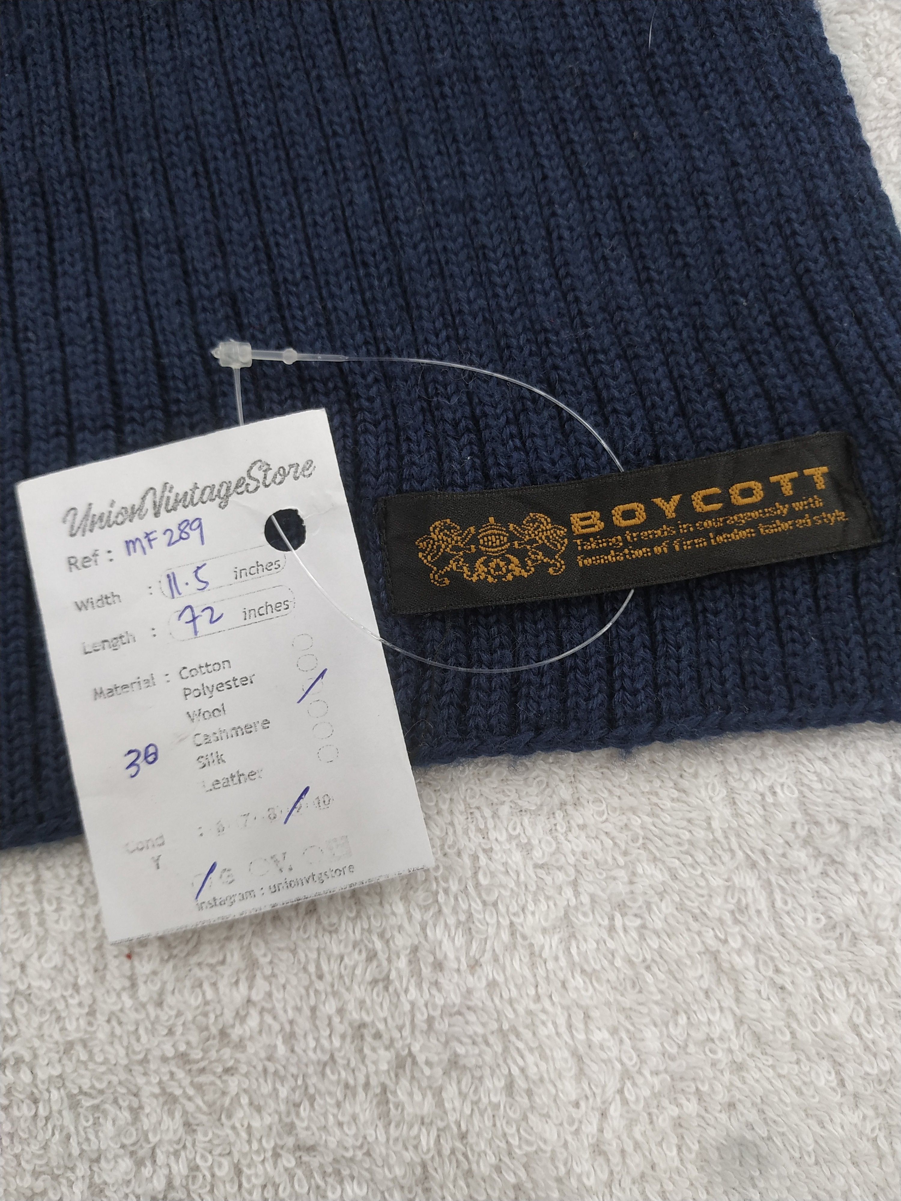Boycott Vintage Boycott Scarf/Muffler/Neckwear MF289 Size ONE SIZE - 5 Thumbnail