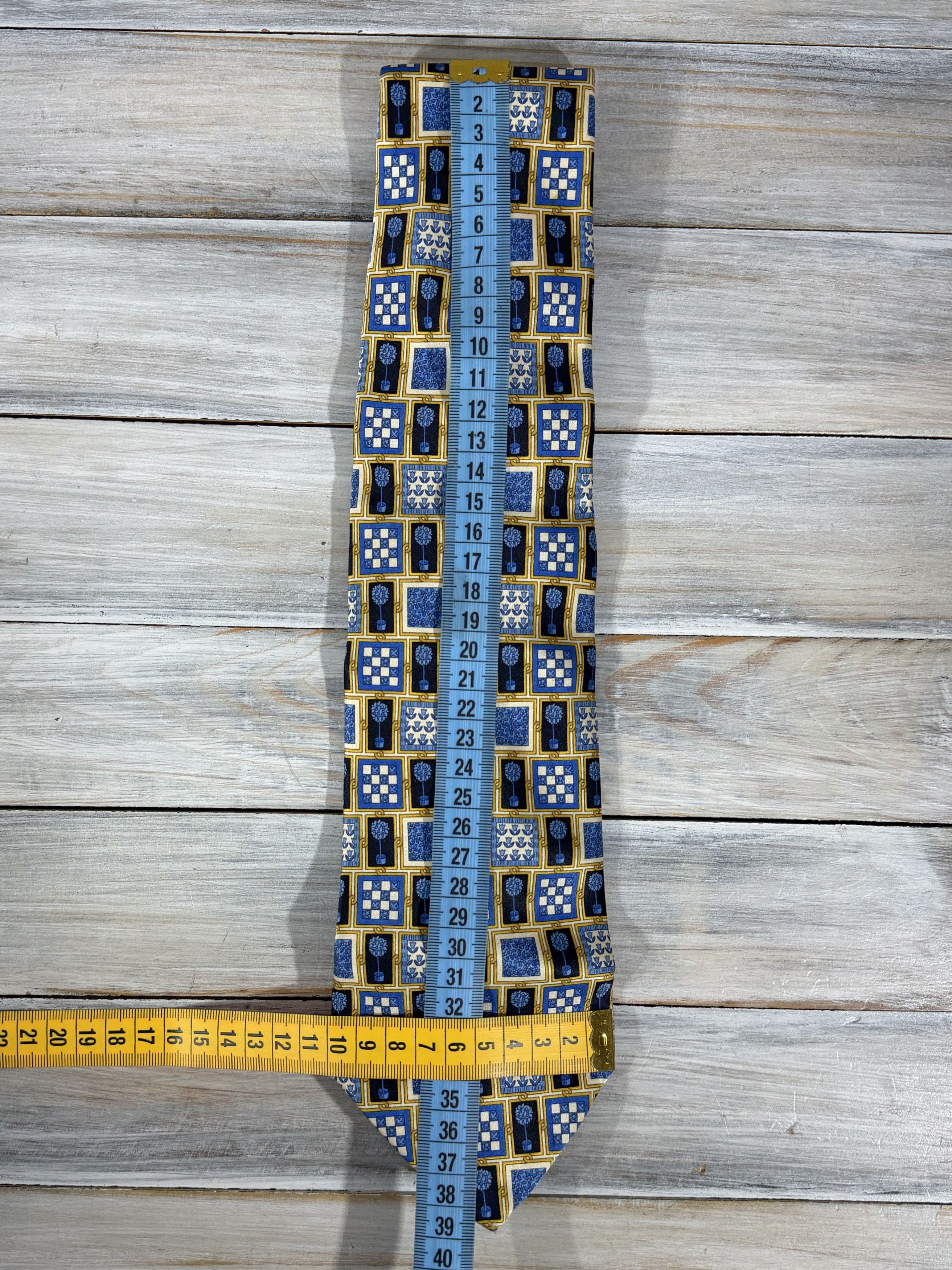 Lanvin Lanvin Silk Tie Flower Made In France Very Good Condition Size ONE SIZE - 9 Thumbnail