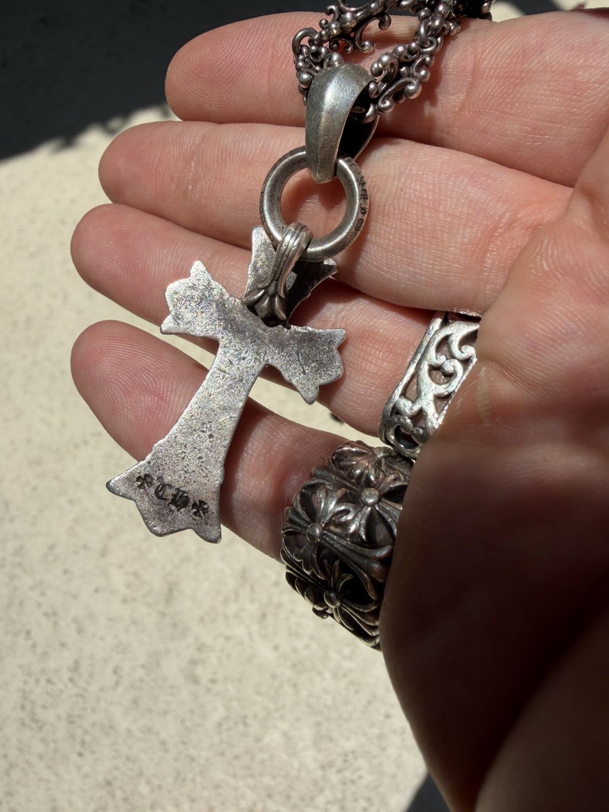 Chrome Hearts Chrome Hearts double cross pendant with Bale Size ONE SIZE - 5 Thumbnail