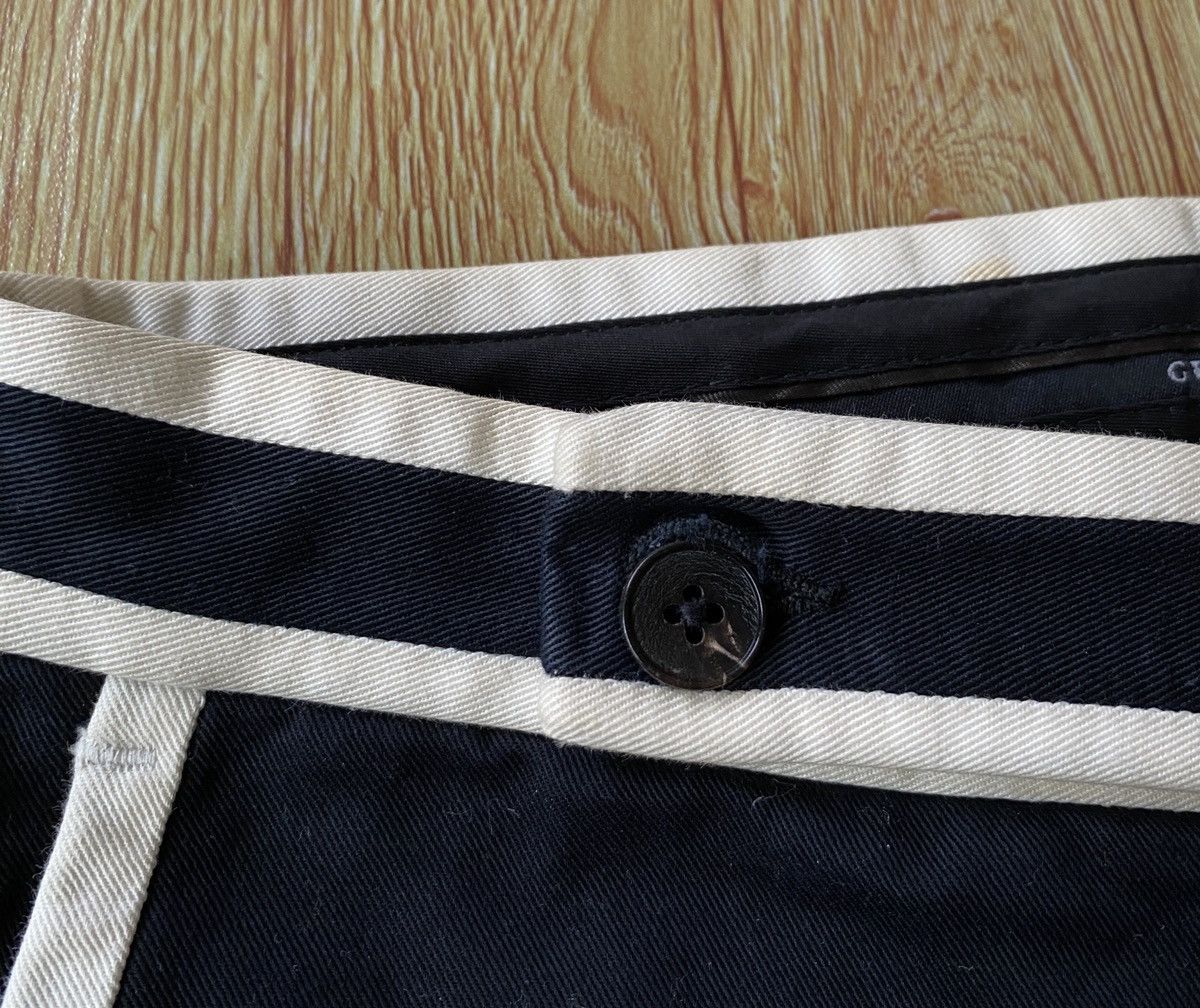 Gucci Rare Design Vintage Brand Gucci Navy Blue Casual Pants 1990s Size US 29 - 6 Thumbnail