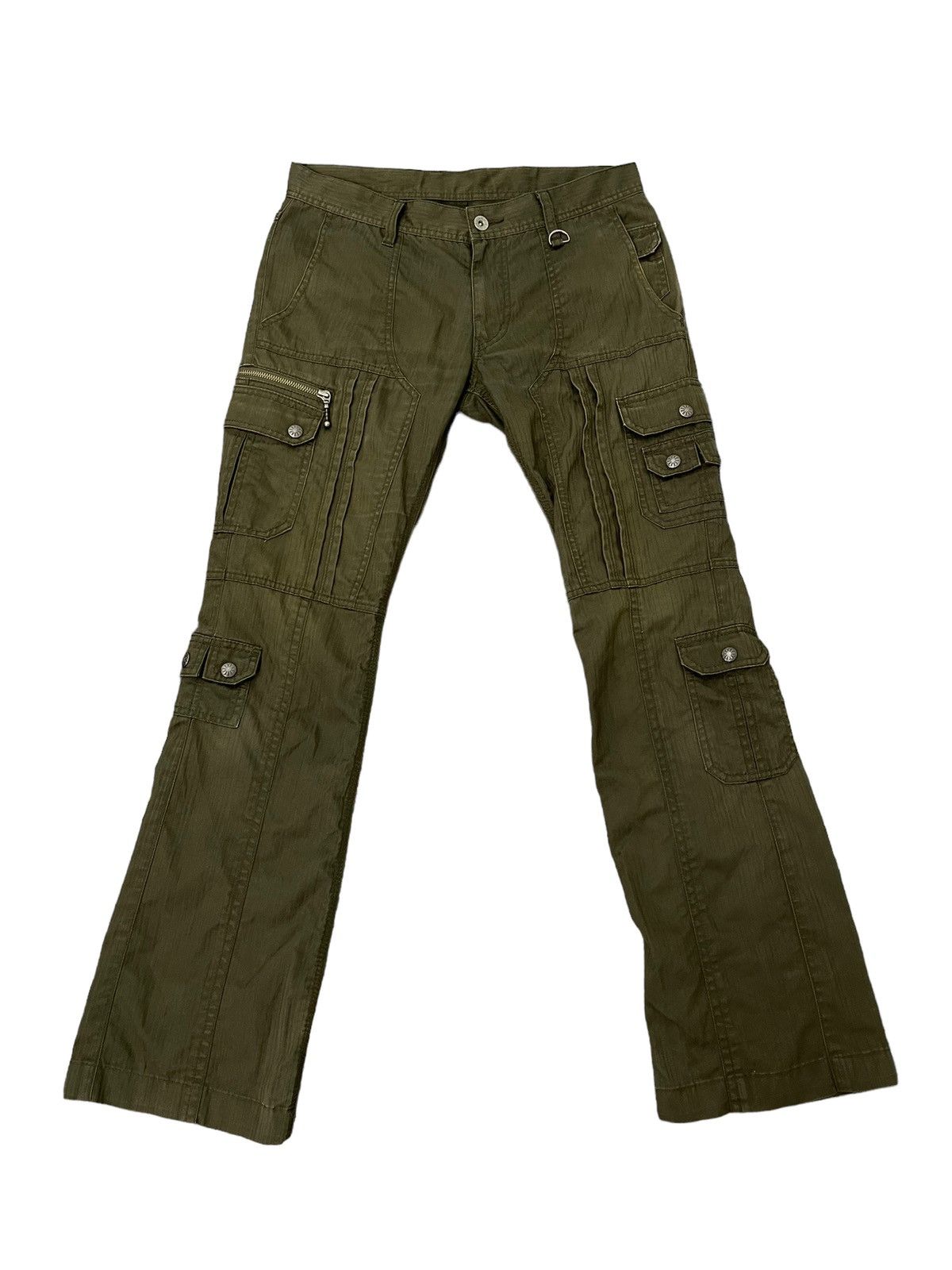 HIDEAWAYS Flare Cargo Tactical Hideaways Nicole Boot Cut 8🟦0 Size US 30 / EU 46 - 2 Thumbnail