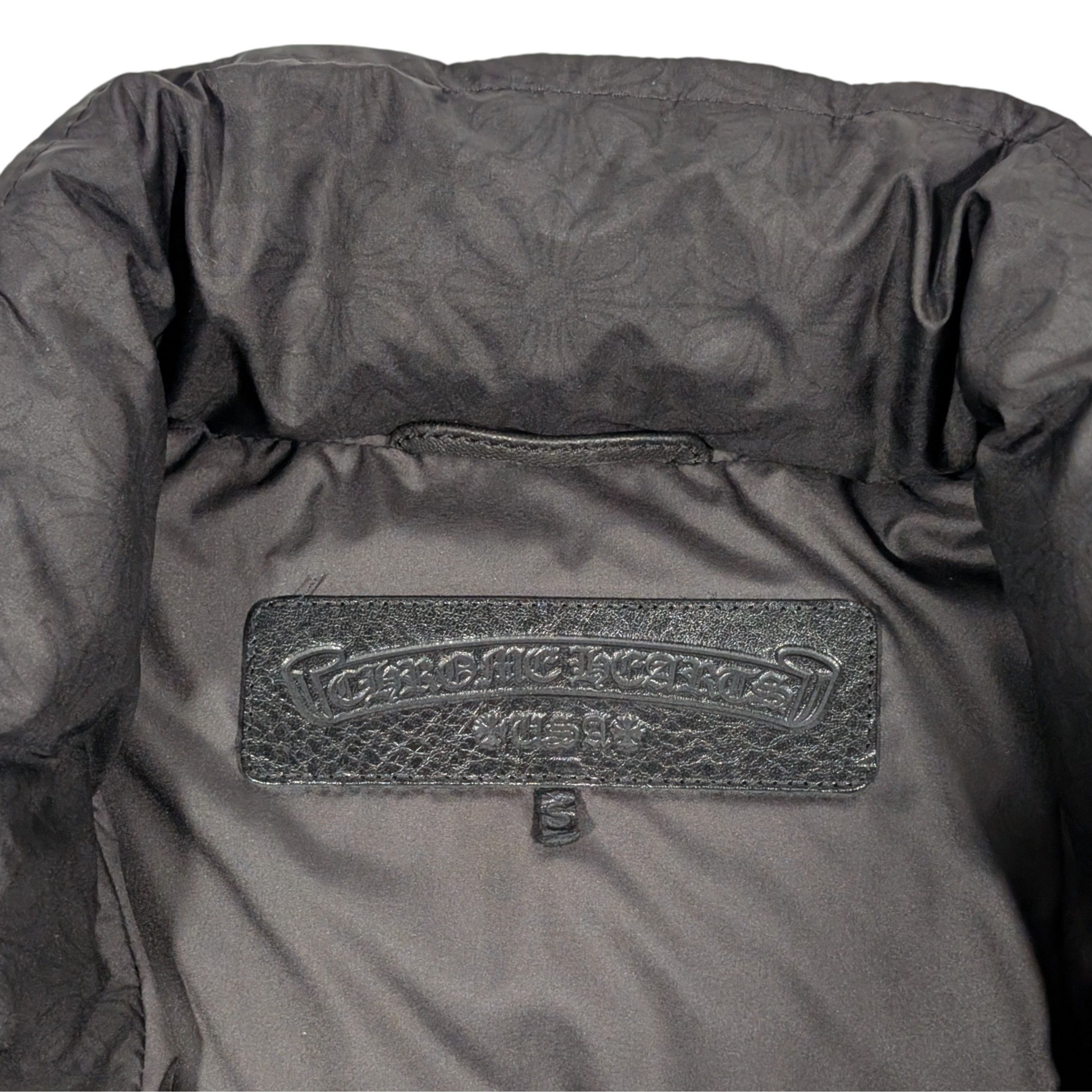 Chrome Hearts CH WOMENS CROPPED PUFFER JACKET MONOGRAM STIFF V2 Size S / US 4 / IT 40 - 9 Thumbnail