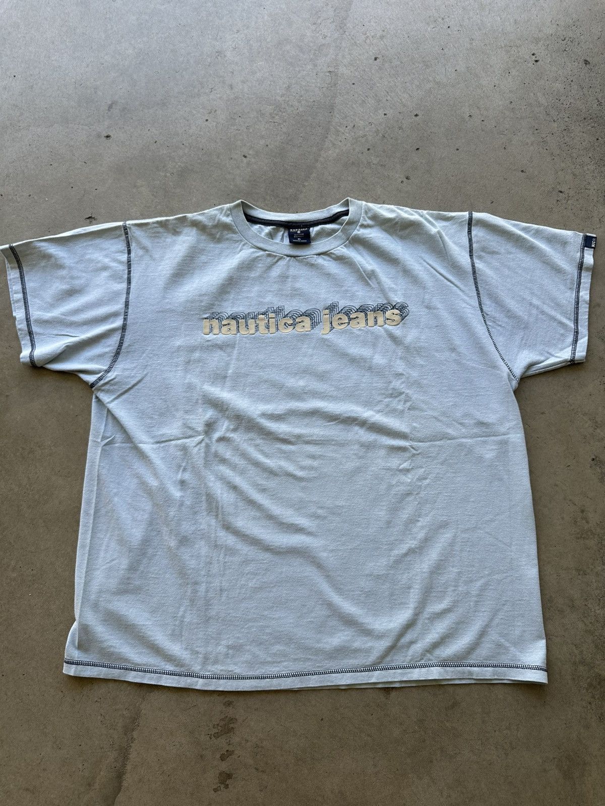 Nautica Vintage 2000s Nautica Jeans T-Shirt Size US M / EU 48-50 / 2 - 1 Thumbnail
