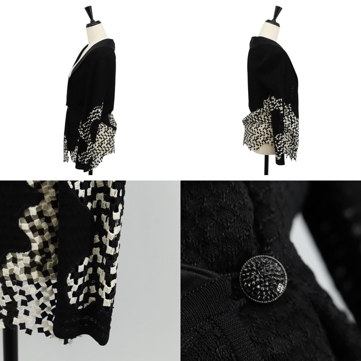 Chanel Chanel Cardigan Rayon 36 Jacket Size US XXS / EU 40 - 3 Thumbnail