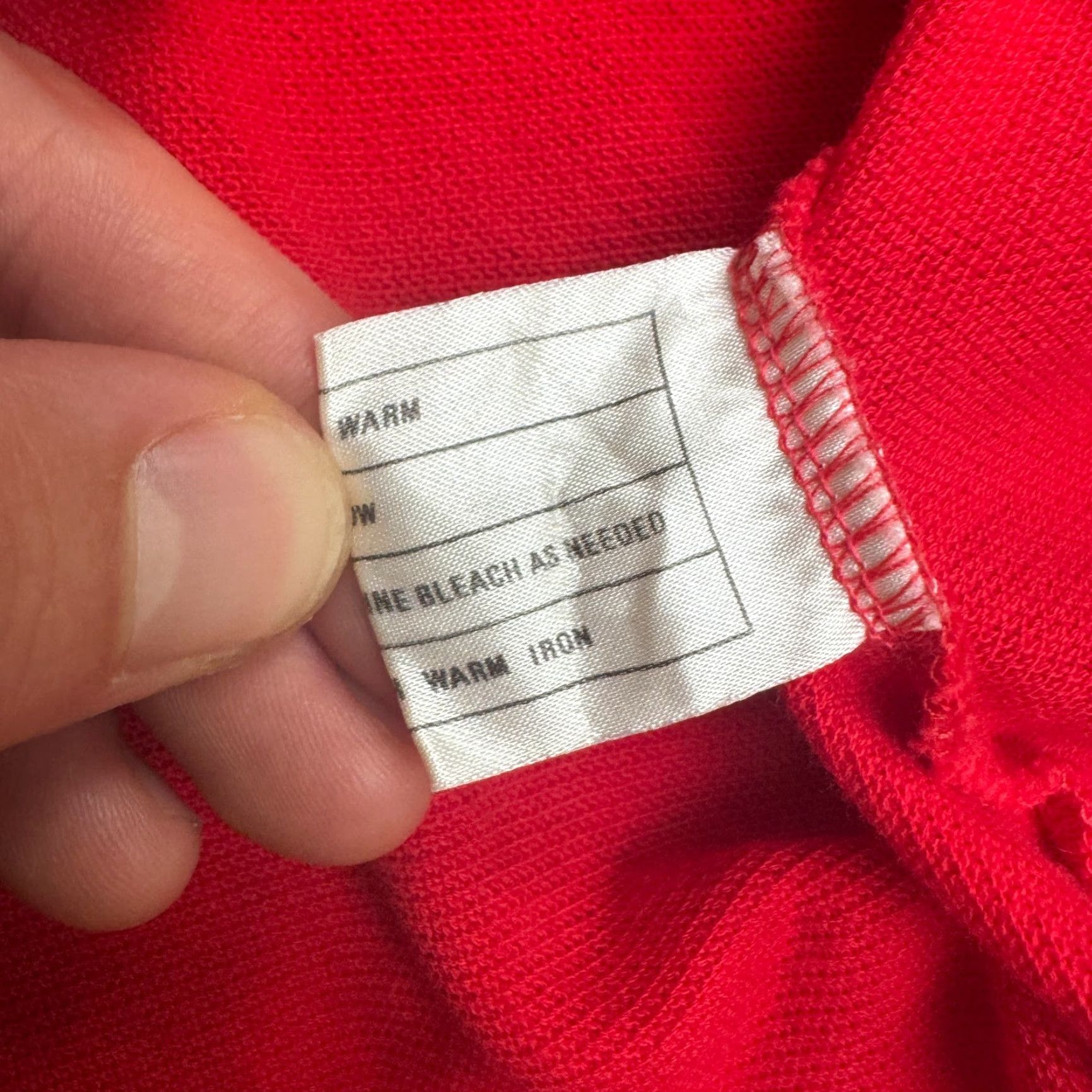 Polo Ralph Lauren VINTAGE Polo Ralph Lauren Polo Shirt Mens XL Red 100% Cotton Short Sleeve Classic, Preppy, Golf, 90s Style Mens XL Red Polo Shirt Size US XL / EU 56 / 4 - 7 Thumbnail